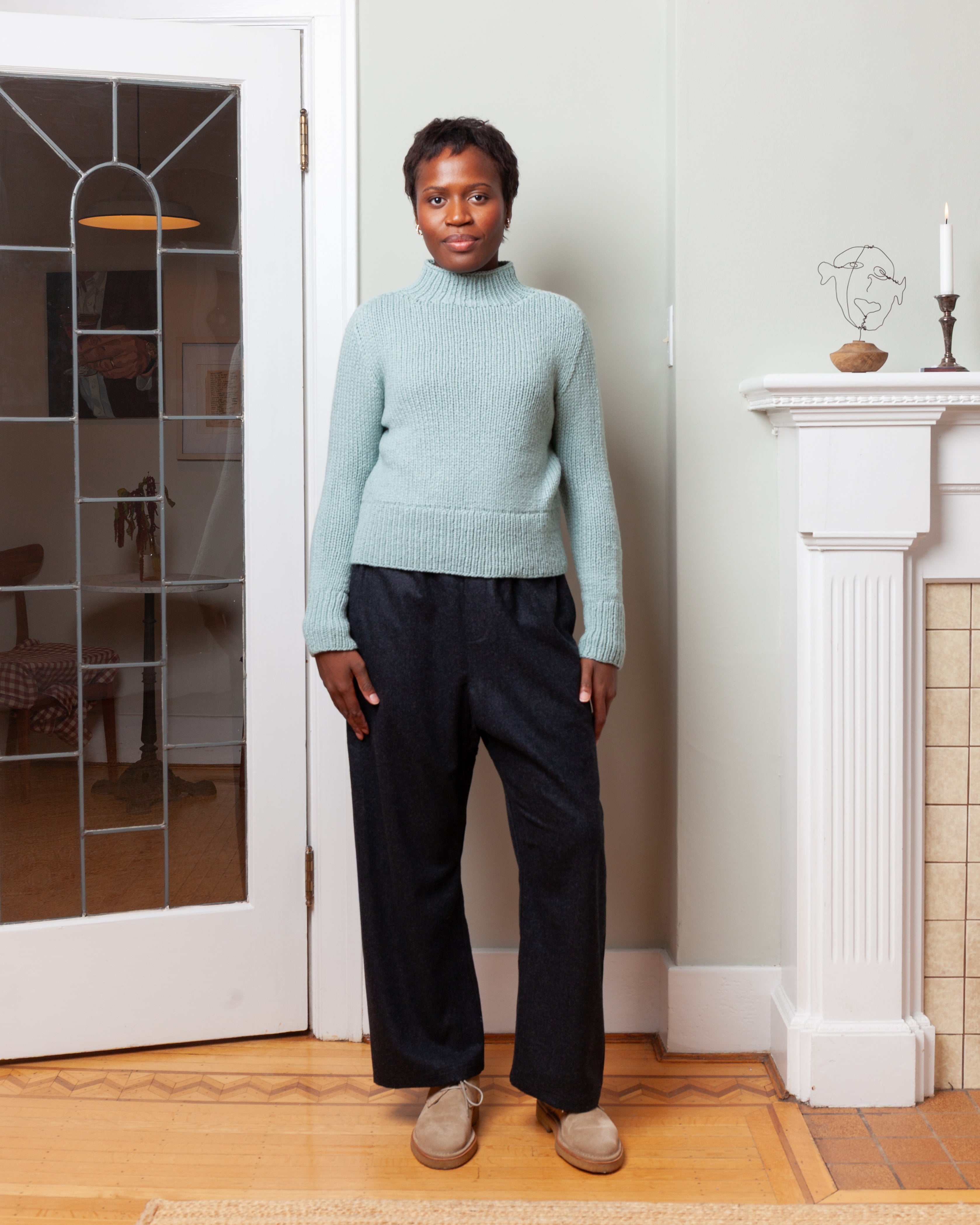 Tonka Cashmere Sweater - Sage