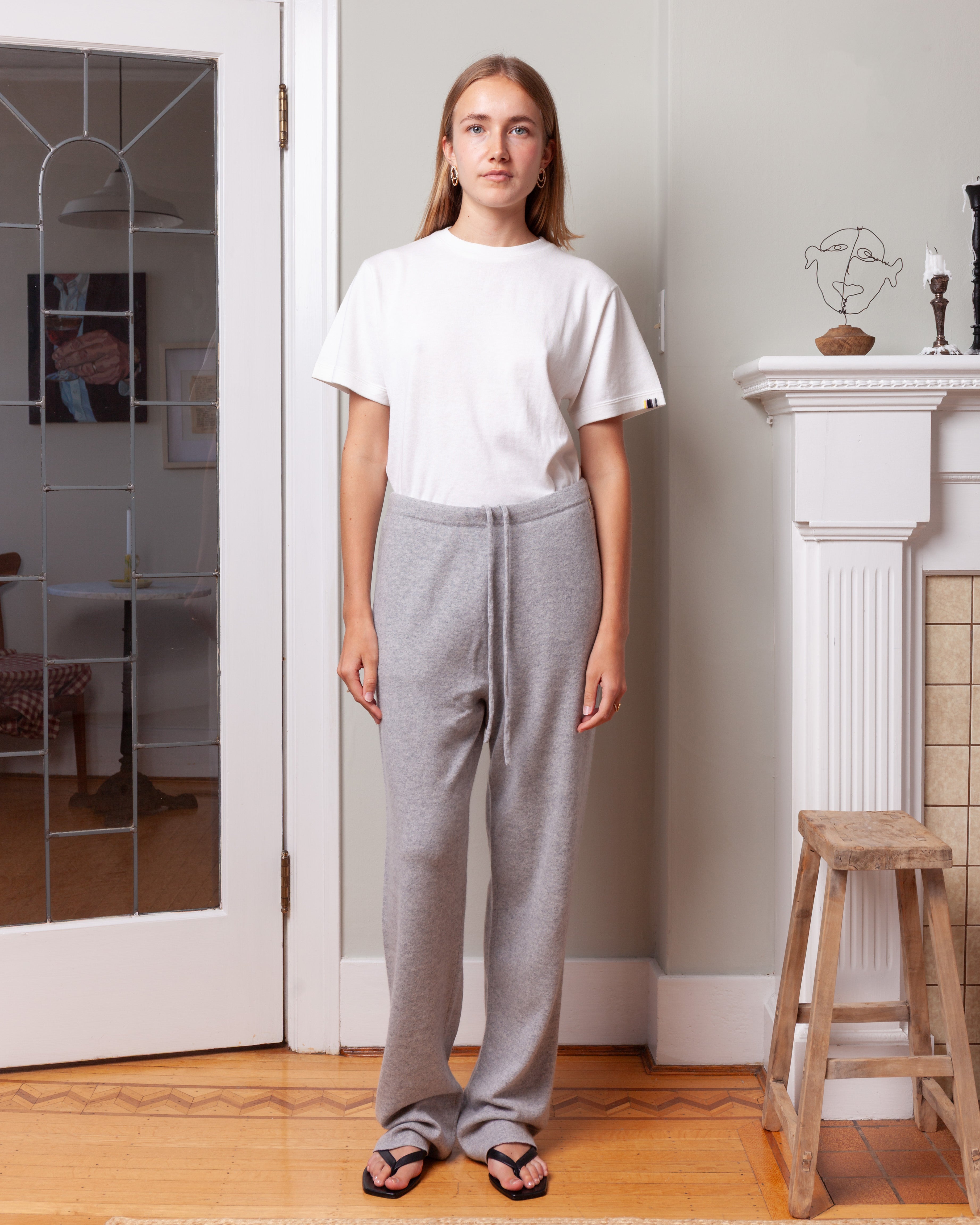 Extreme Cashmere-n°320 Rush - Grey-Pants-Boboli-Vancouver-Canada