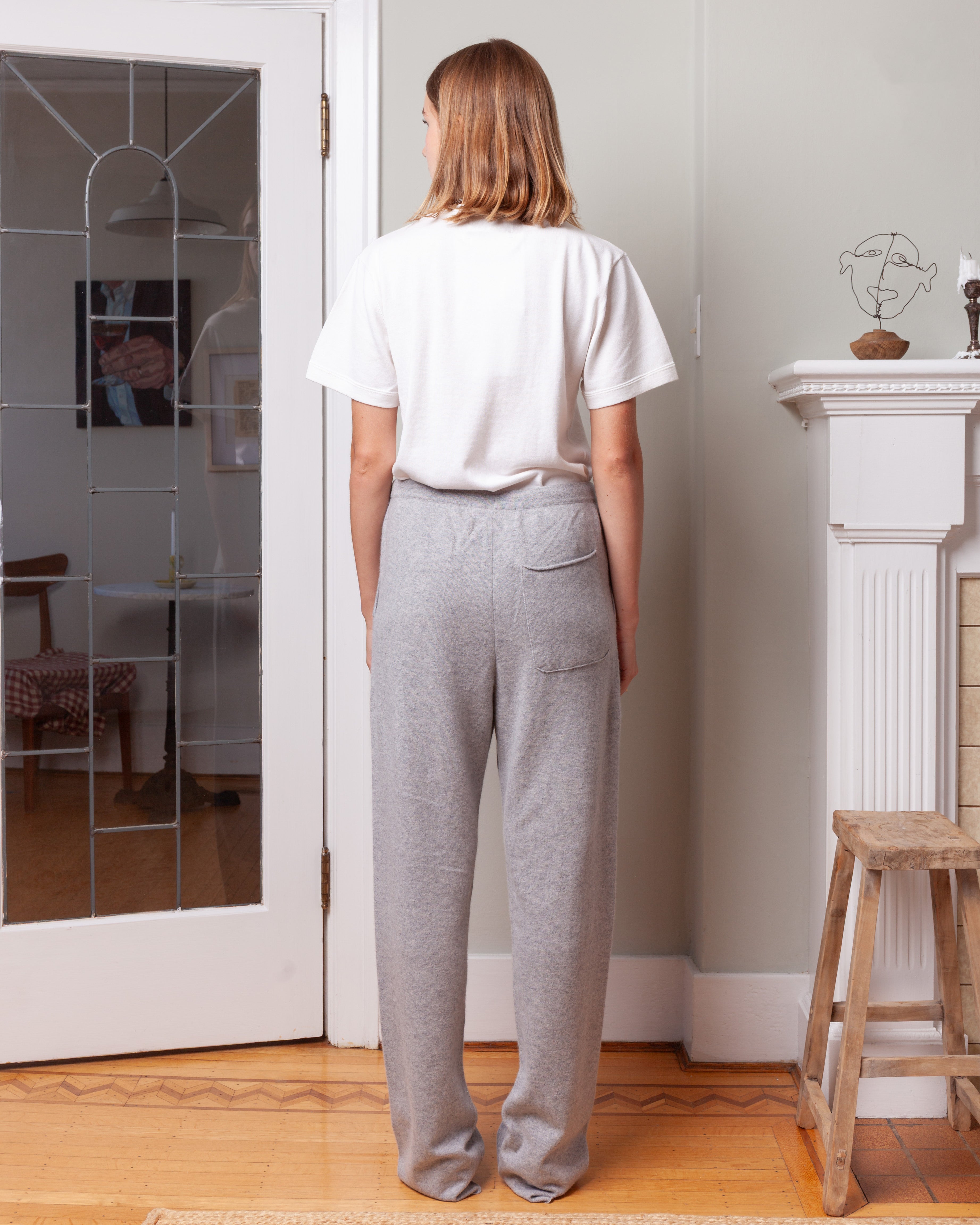 Extreme Cashmere-n°320 Rush - Grey-Pants-Boboli-Vancouver-Canada
