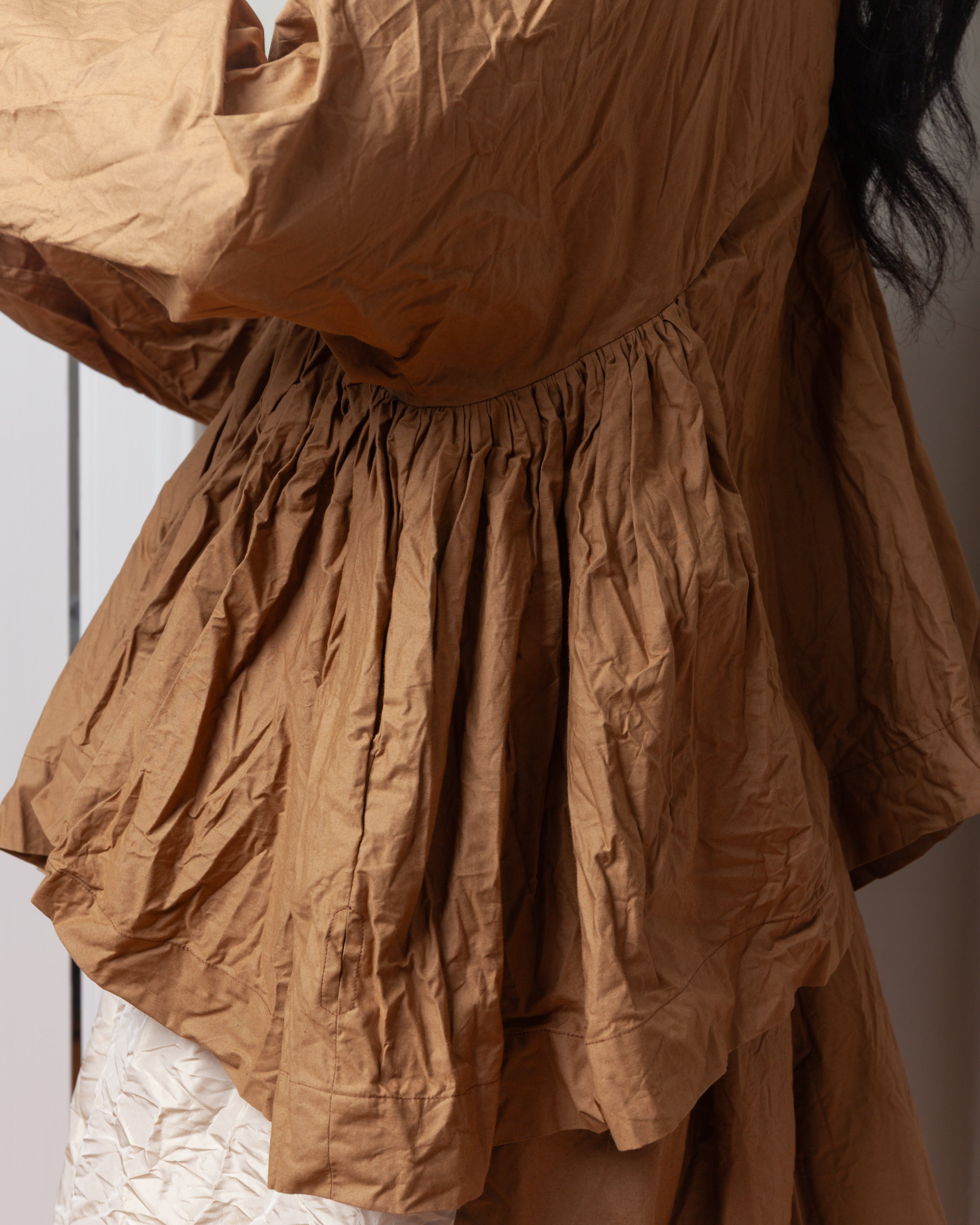 Daniela Gregis-Camicia Shirt Newpride Ma Lavata - Dark Natural-Shirts-Boboli-Vancouver-Canada