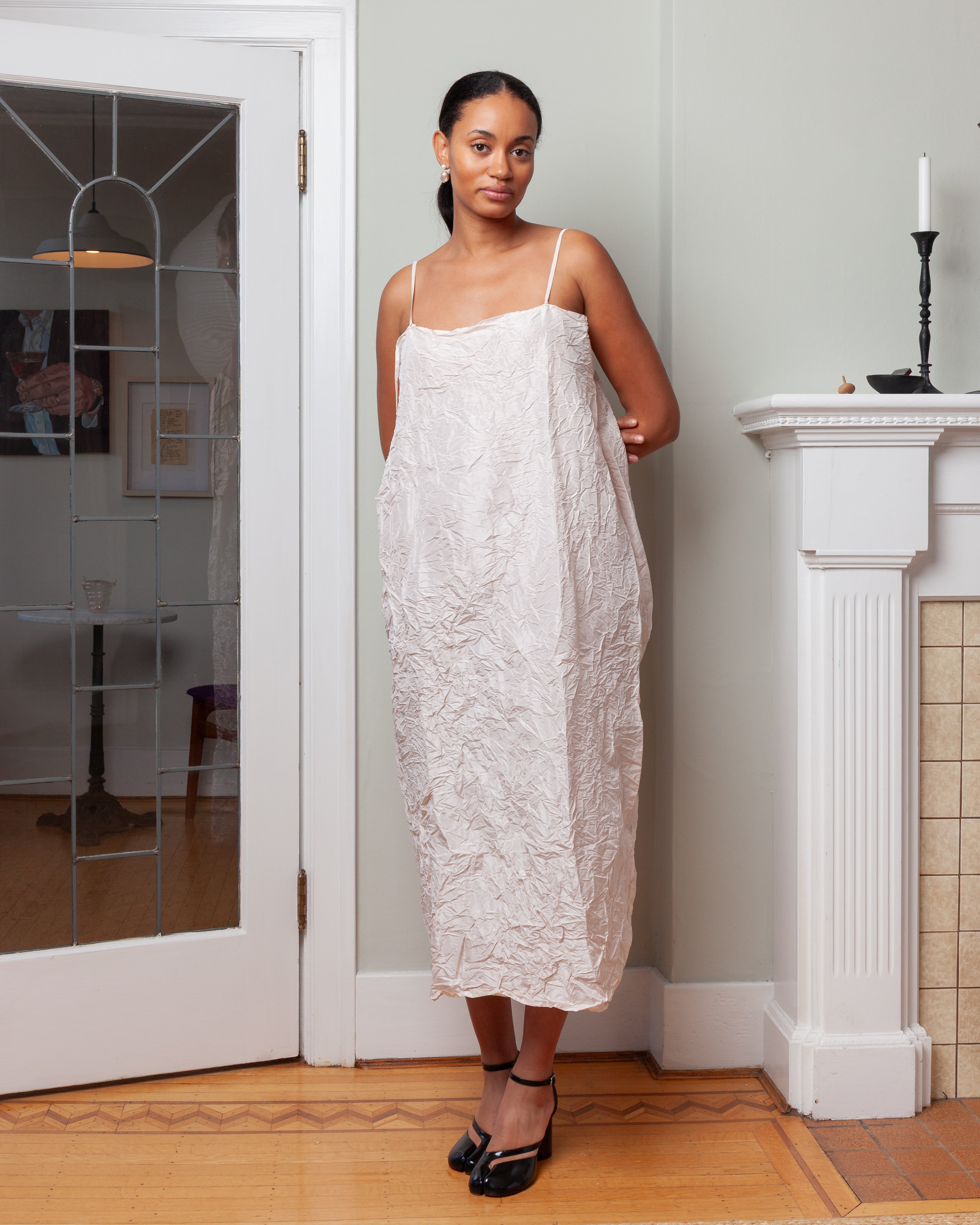 Daniela Gregis-Long Washed Petticoat - Pale Pink-Jackets-Boboli-Vancouver-Canada