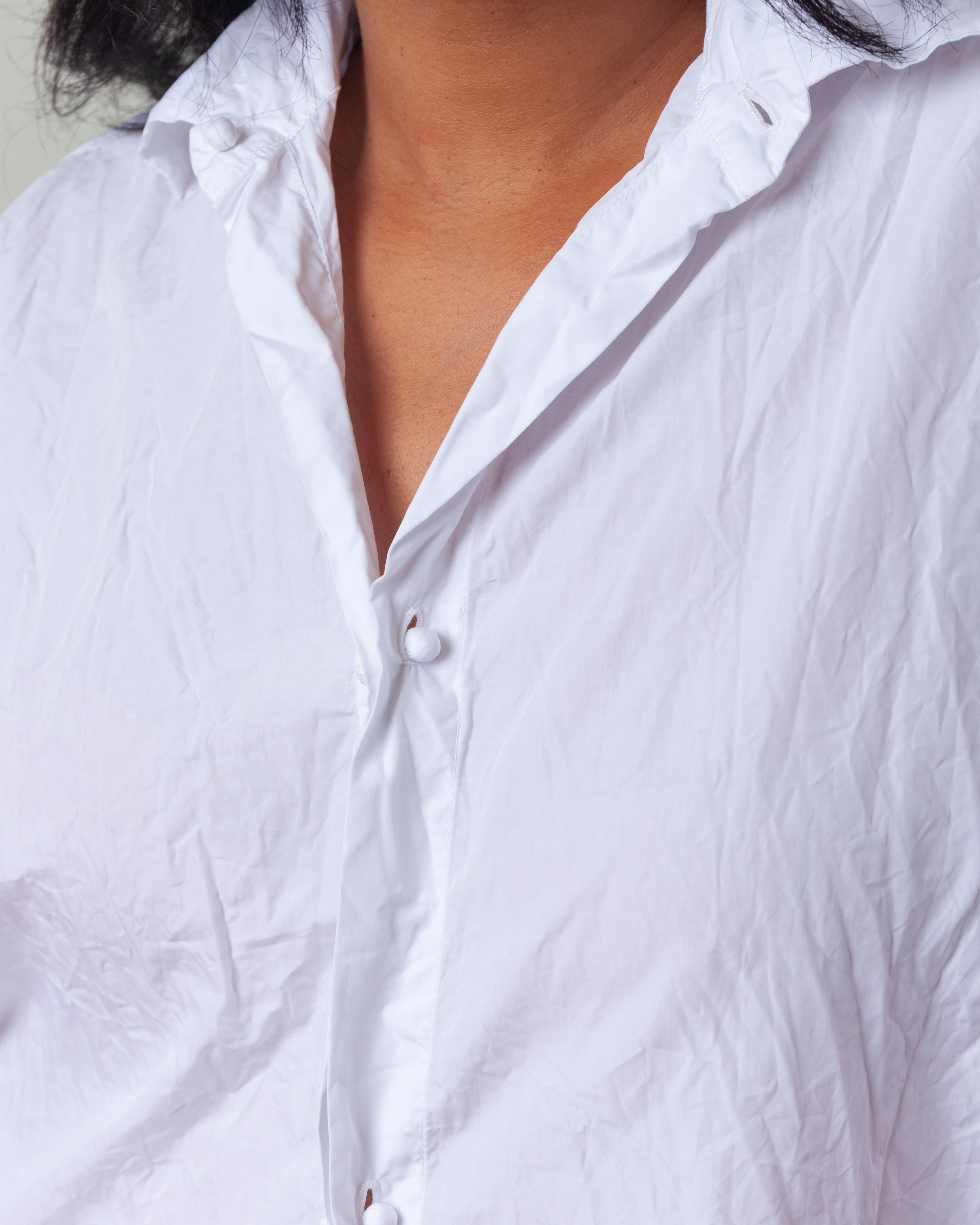 Daniela Gregis-Camicia Shirt Uomo Larga Corta Lavata - Optical White-Shirts-Boboli-Vancouver-Canada
