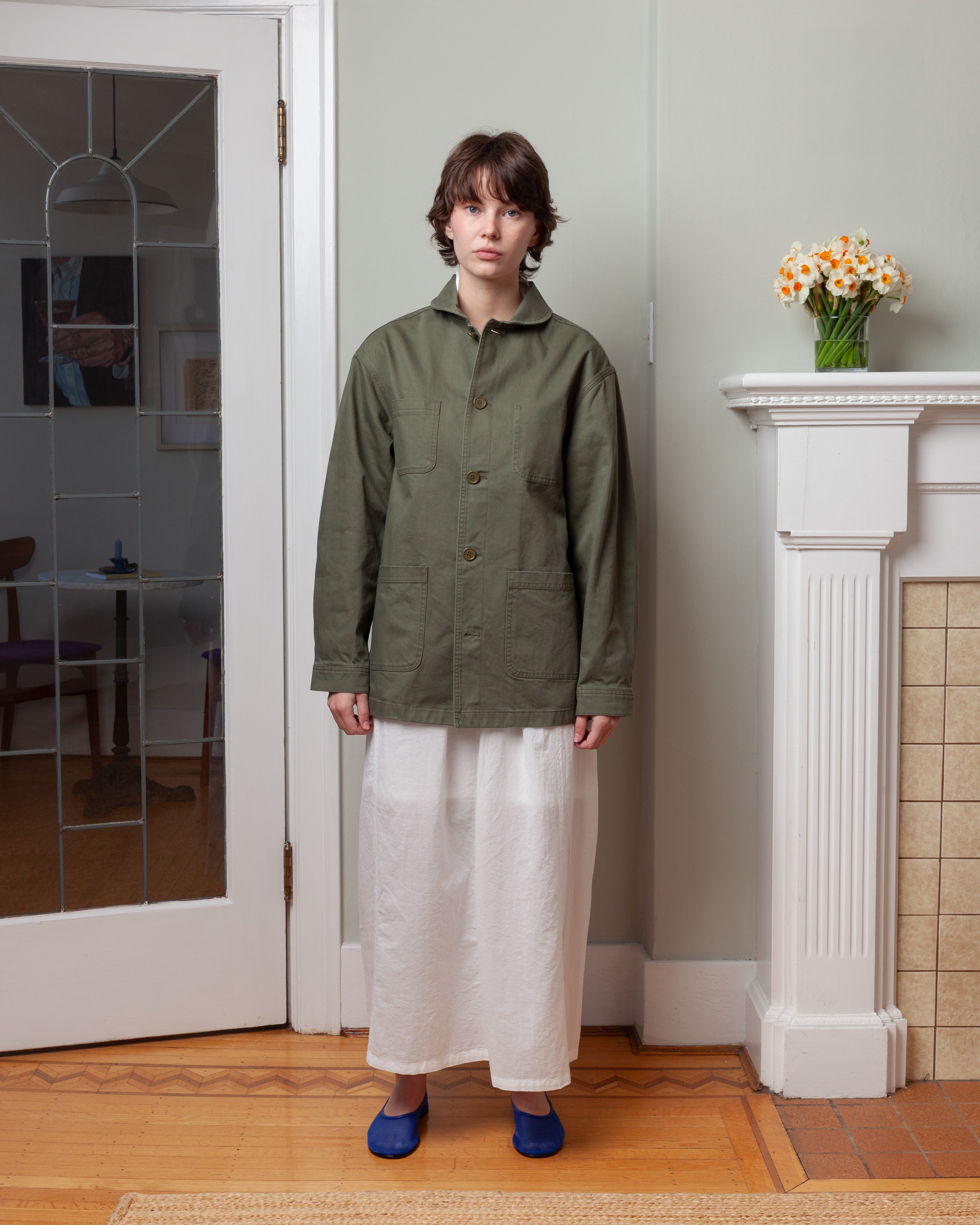 Vis A Vis-Chore Jacket - Khaki-Jackets-Boboli-Vancouver-Canada