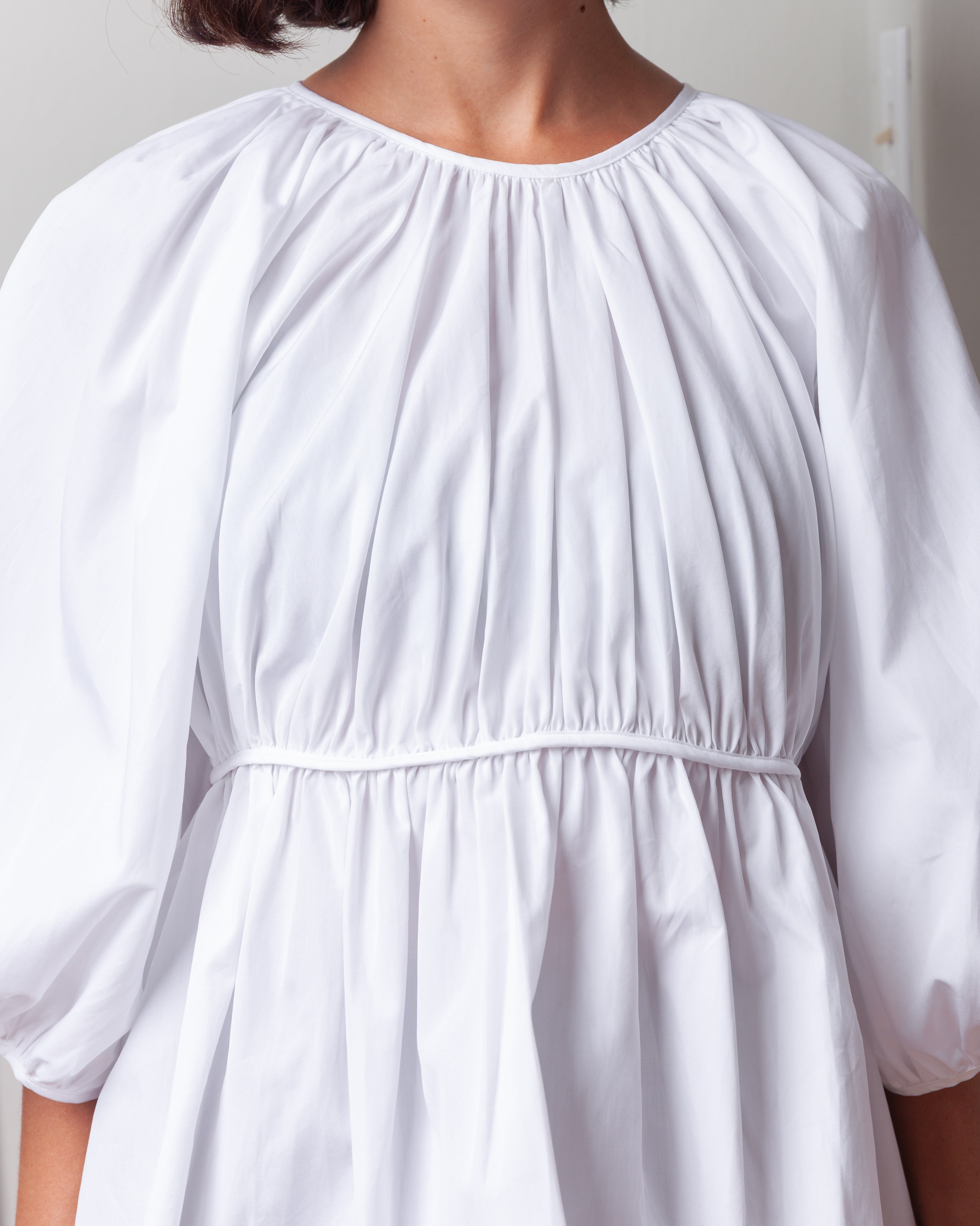 Cecilie Bahnsen-Amo Top - White-Tops-Boboli-Vancouver-Canada