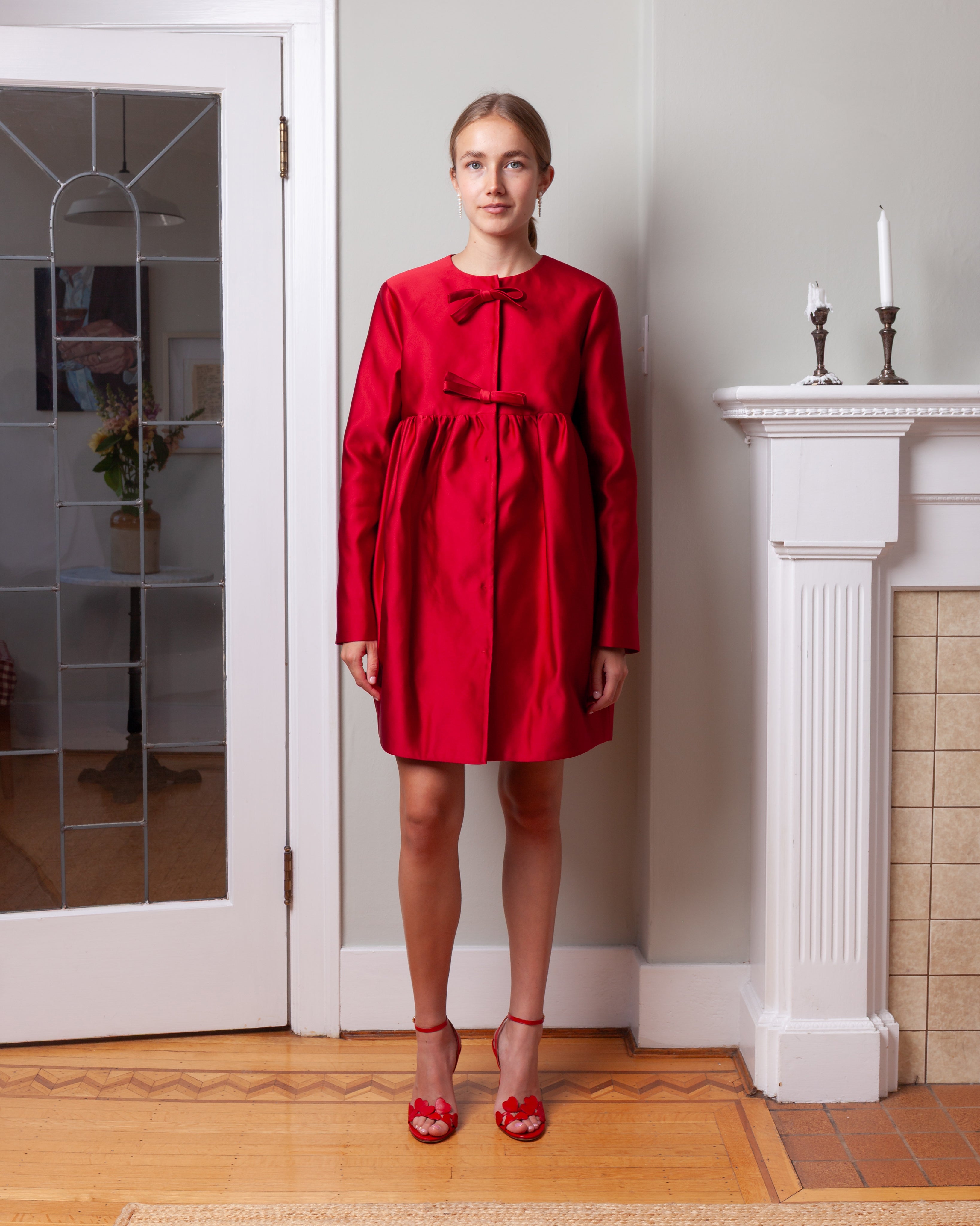 Douchesse Coat - Black Cherry