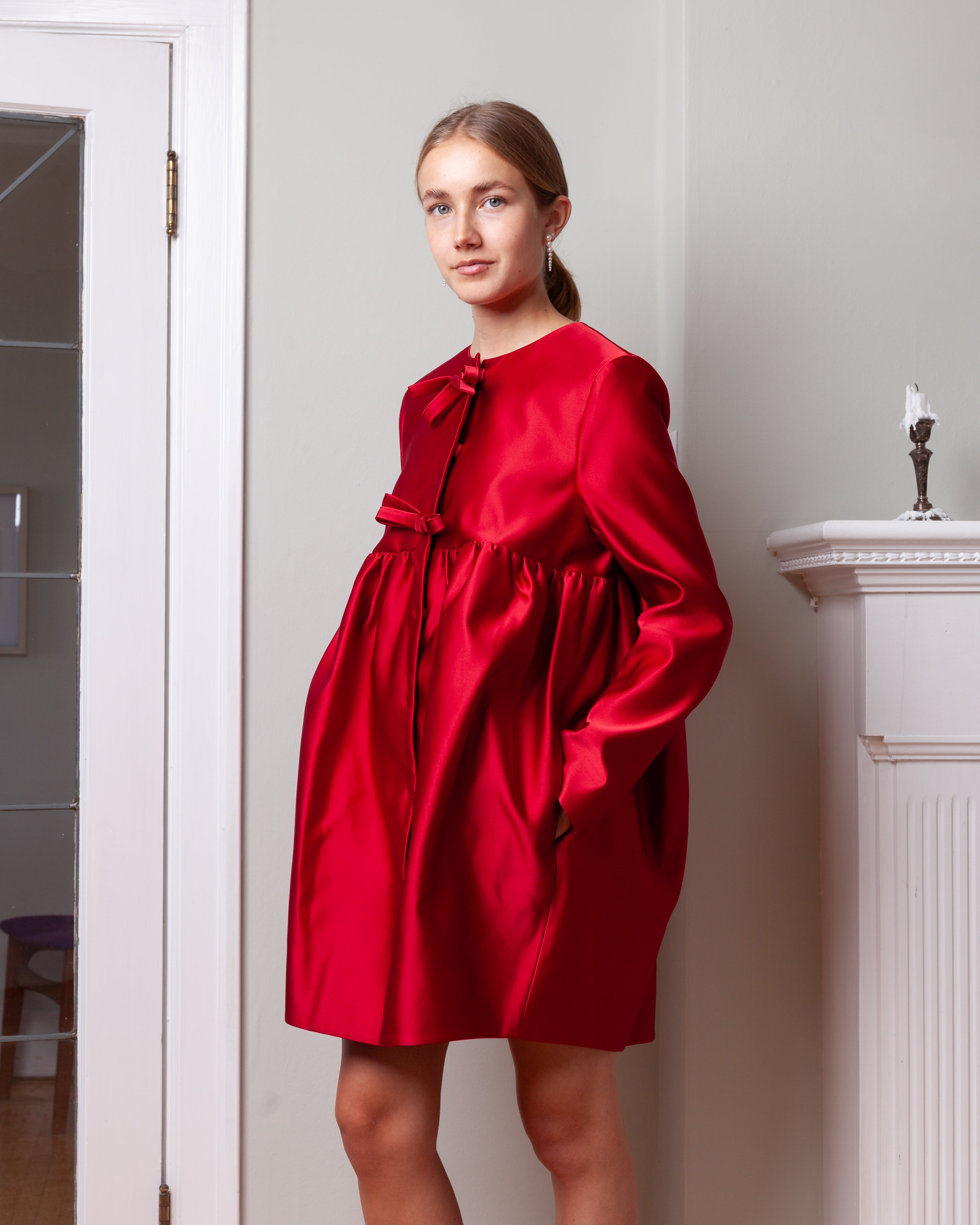 Douchesse Coat - Black Cherry