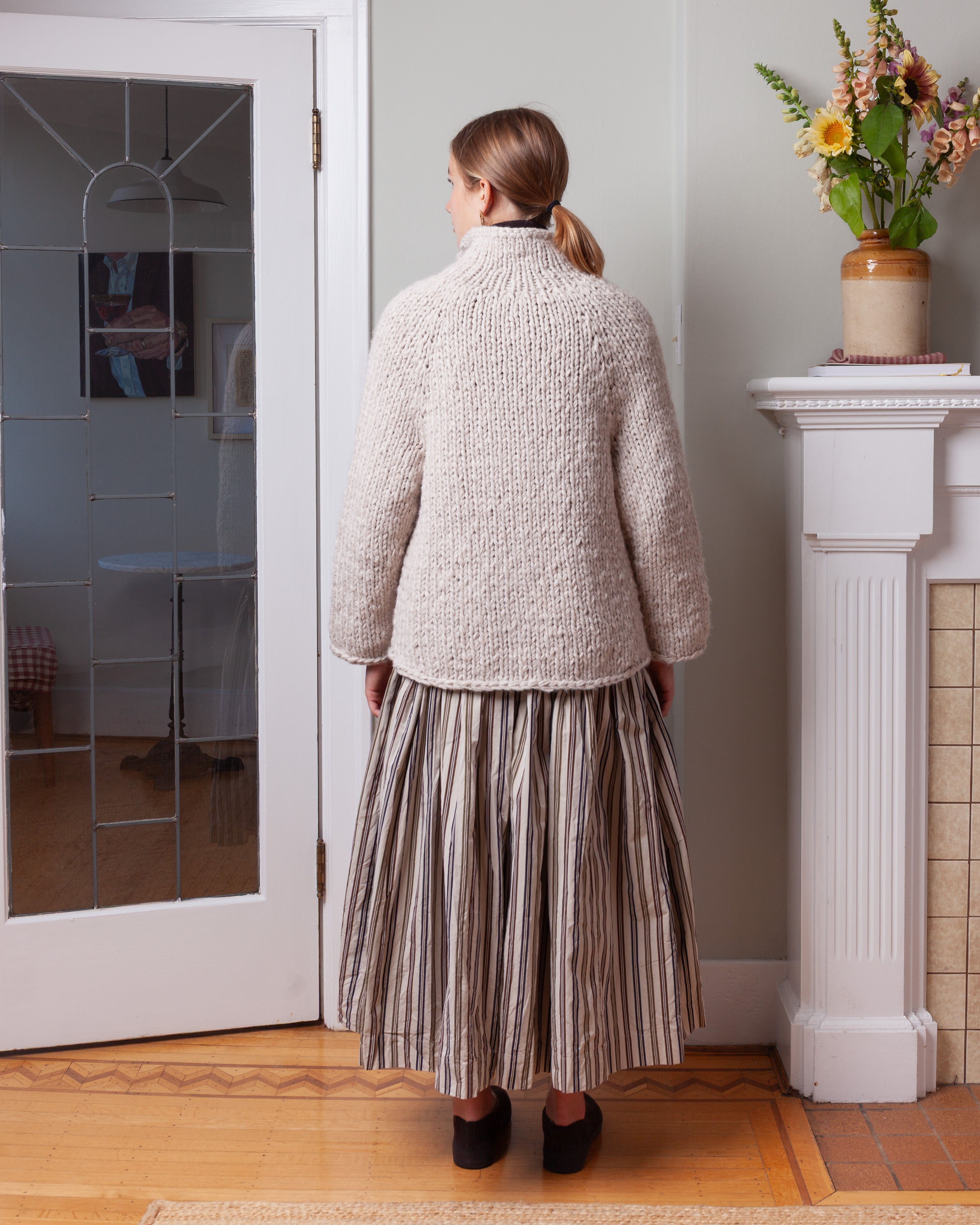 Cardigan - WOALP - Ecru