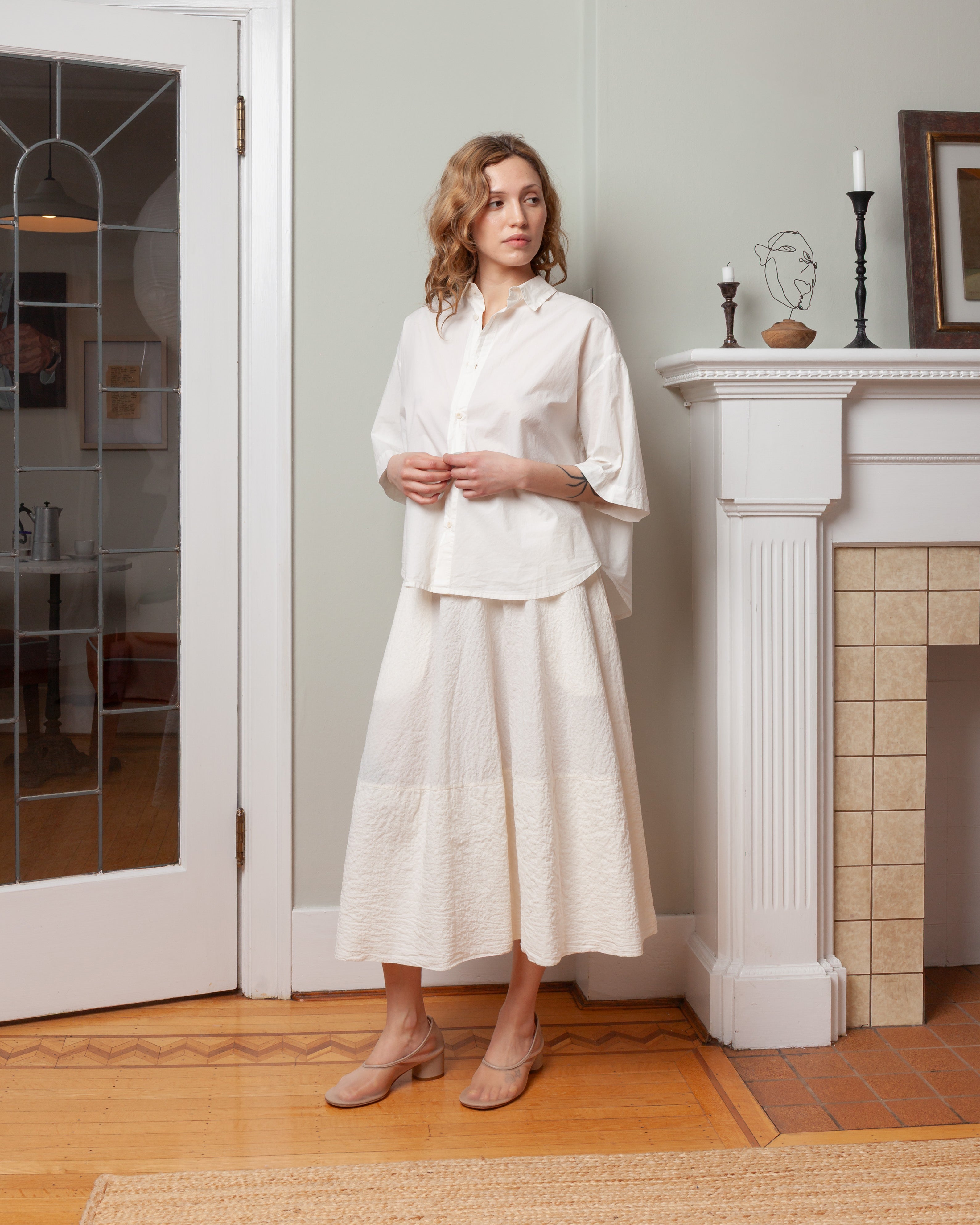 Gea Skirt - Ivory