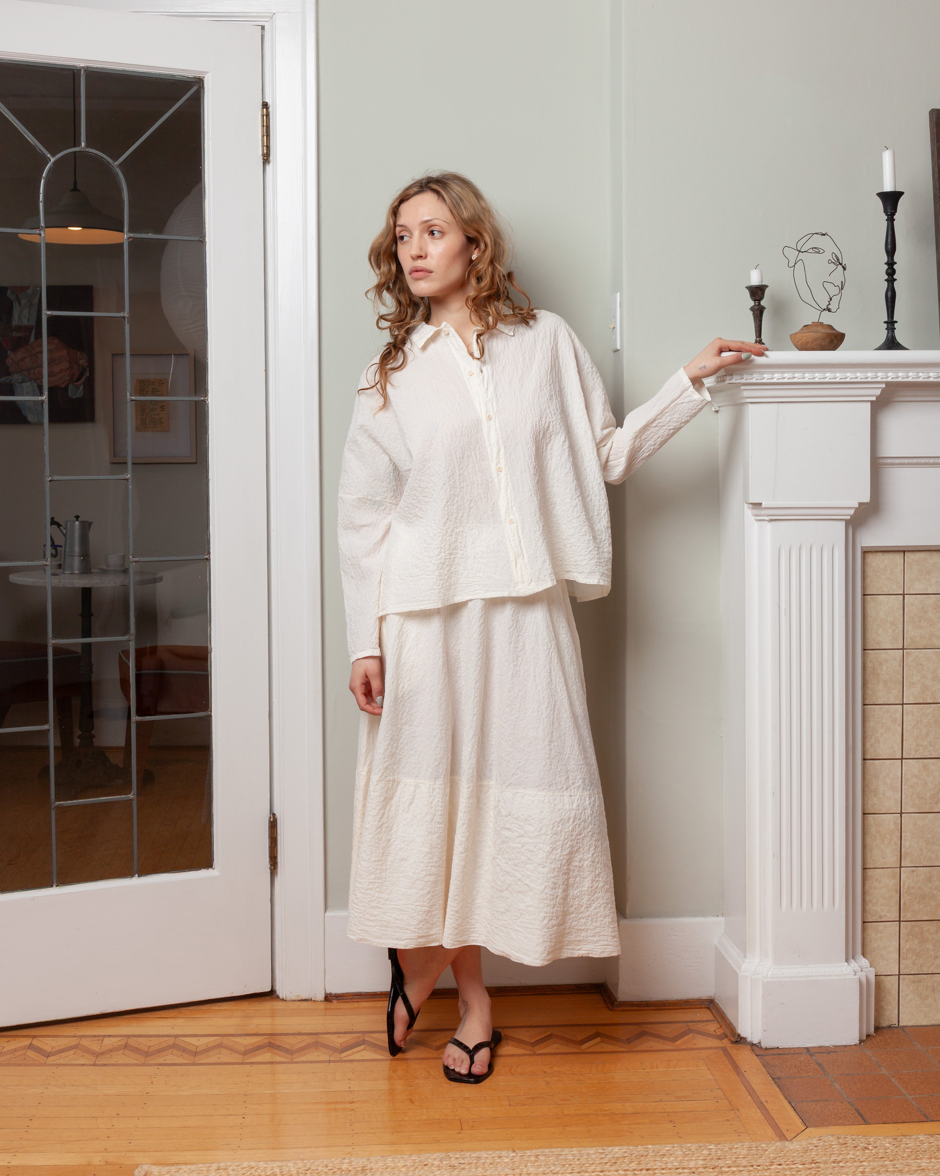 Tina Shirt - Ivory