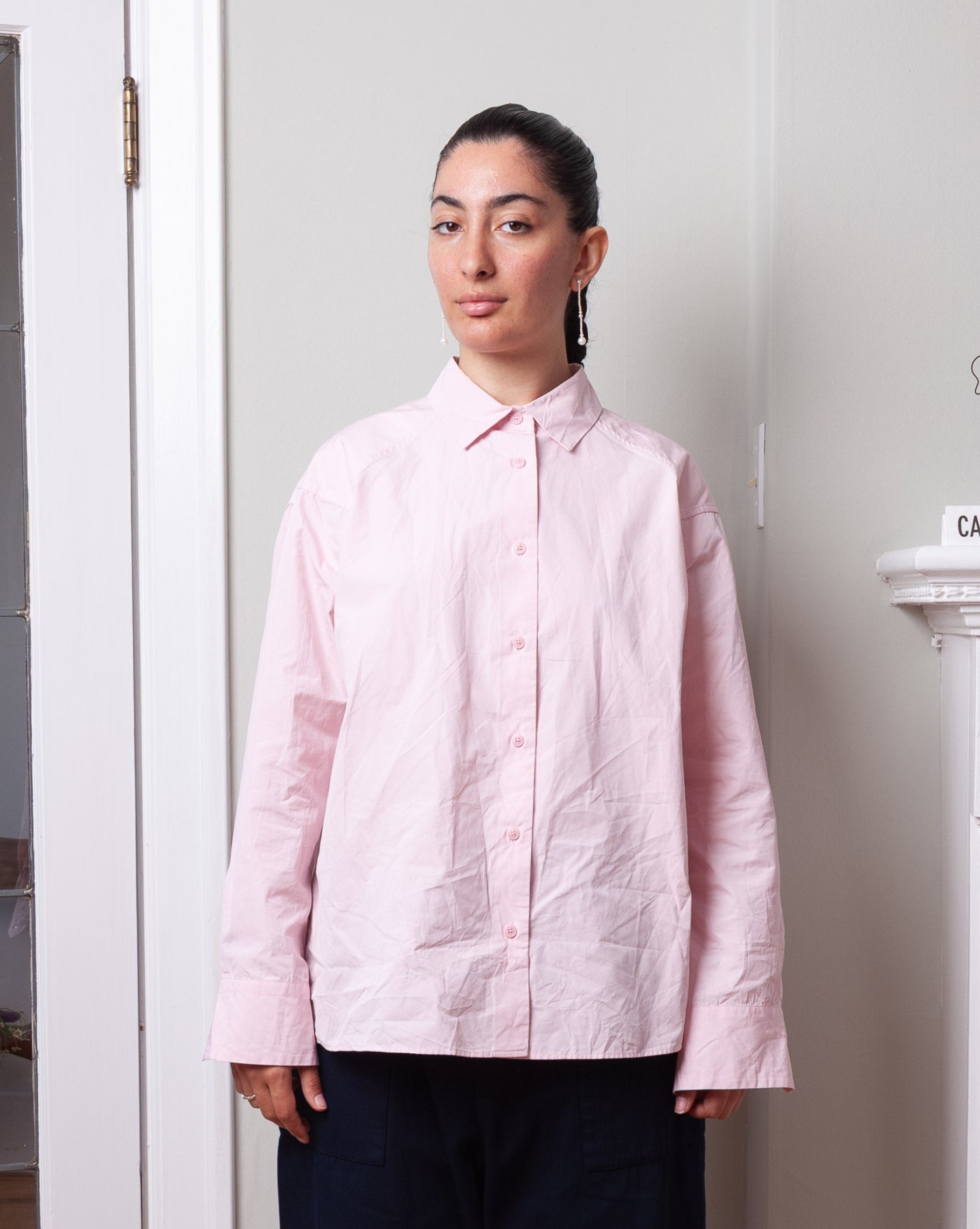 Drays Travail Shirt - Paper Cot - Pink