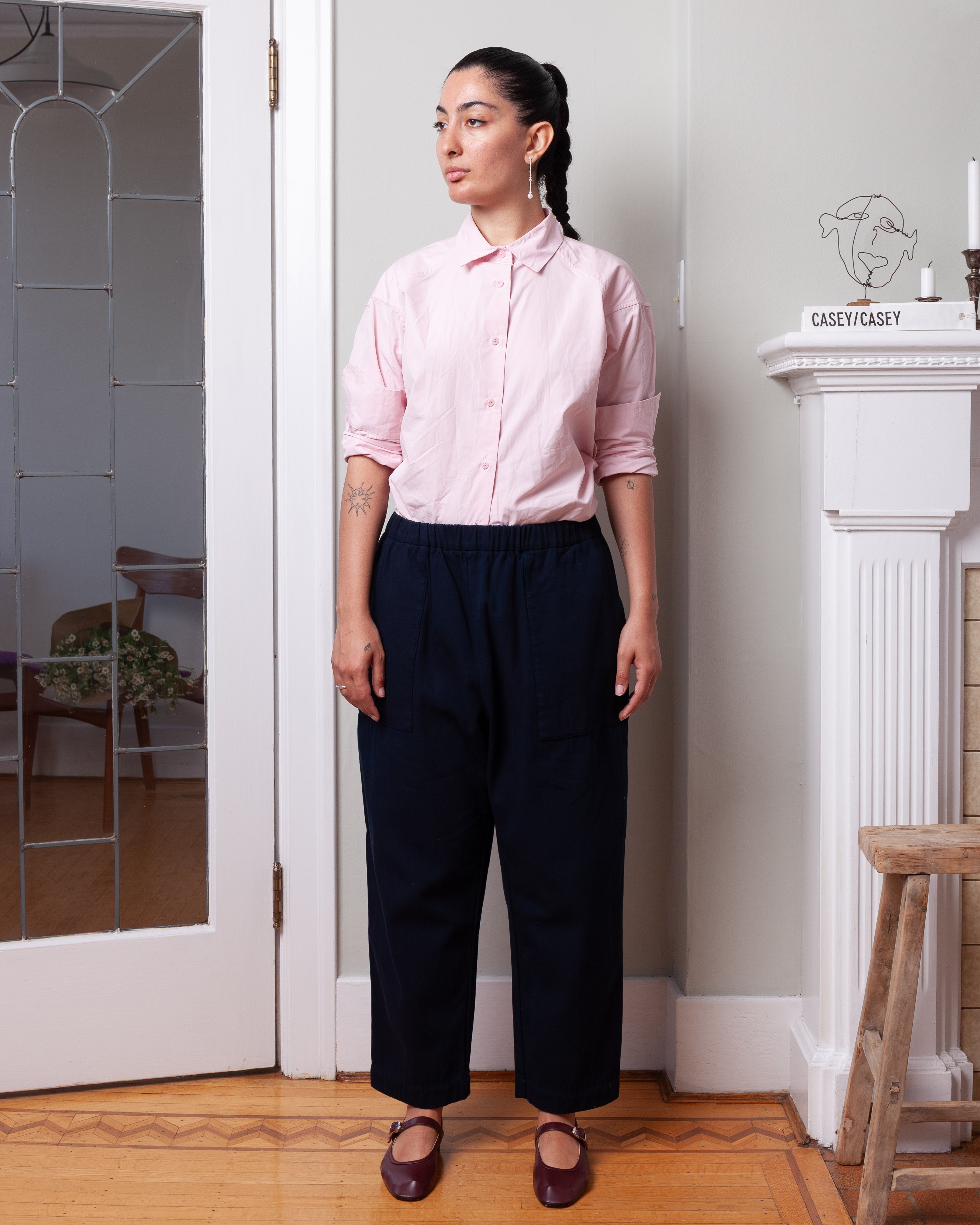 Drays Travail Shirt - Paper Cot - Pink