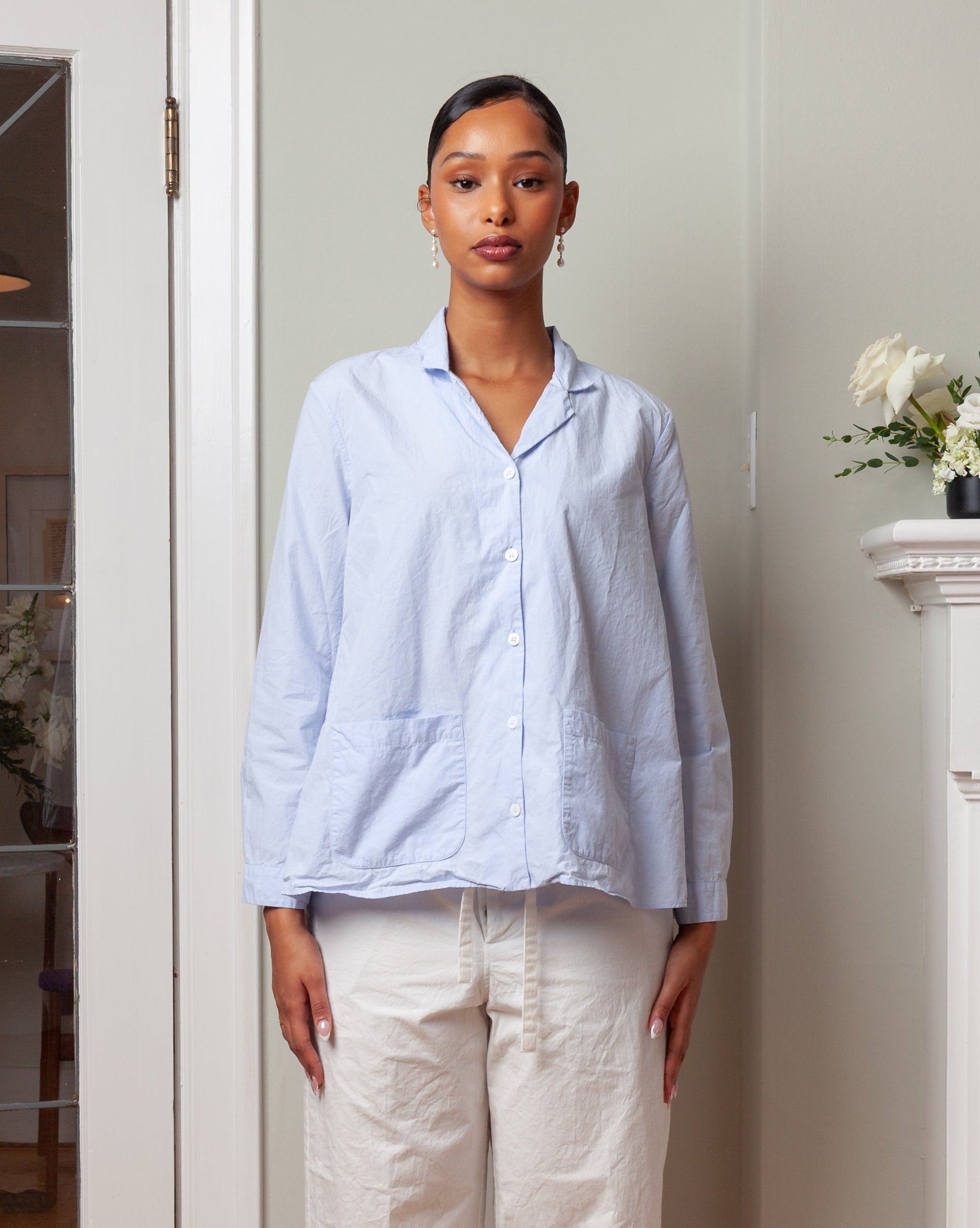 Bergfabel-Jenny Shirt - Sax-Shirts-Boboli-Vancouver-Canada