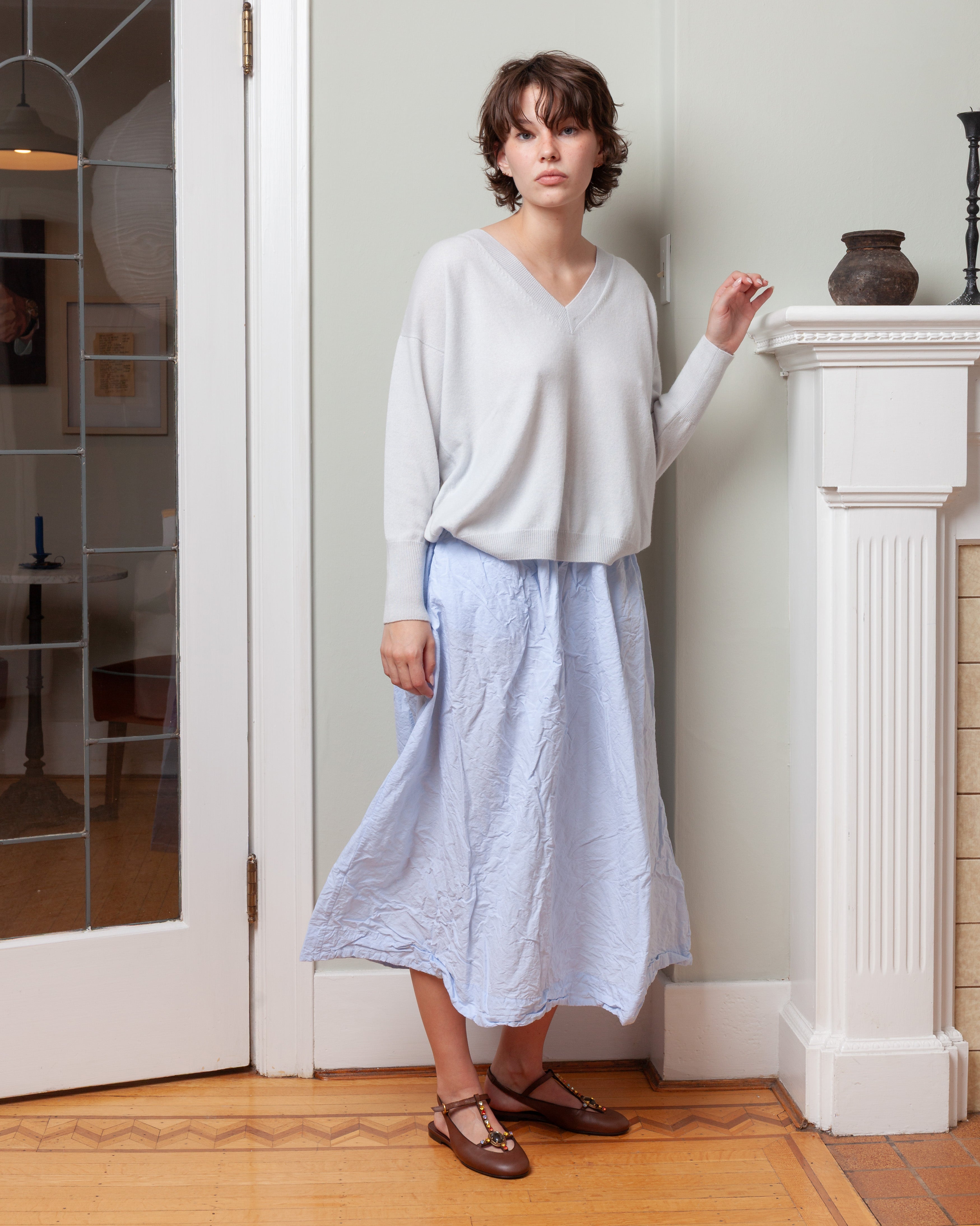 Bergfabel-Vivi Pulli - Pale Blue-Sweaters-Boboli-Vancouver-Canada
