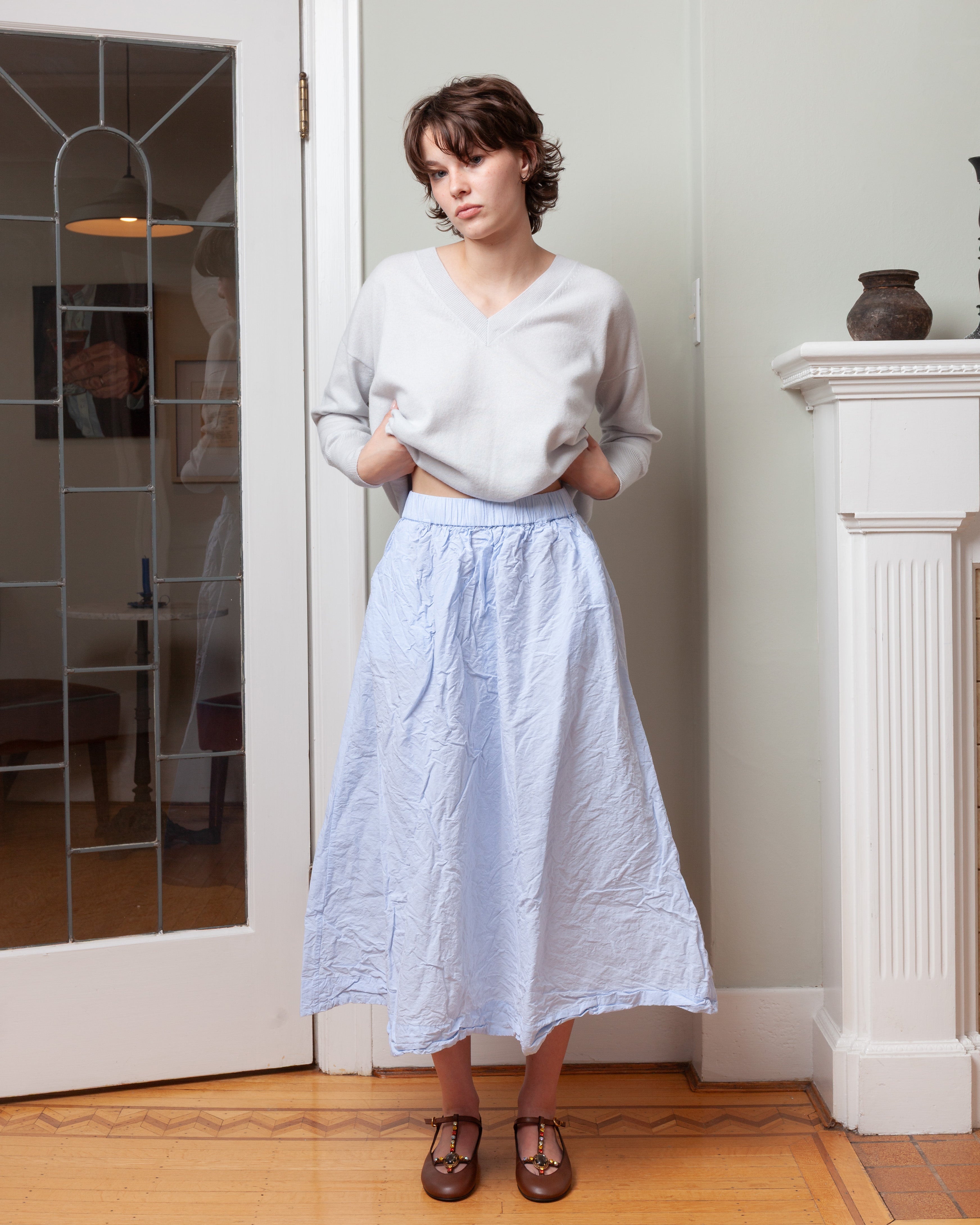 Bergfabel-Ivy Skirt - Azur-Skirts-Boboli-Vancouver-Canada