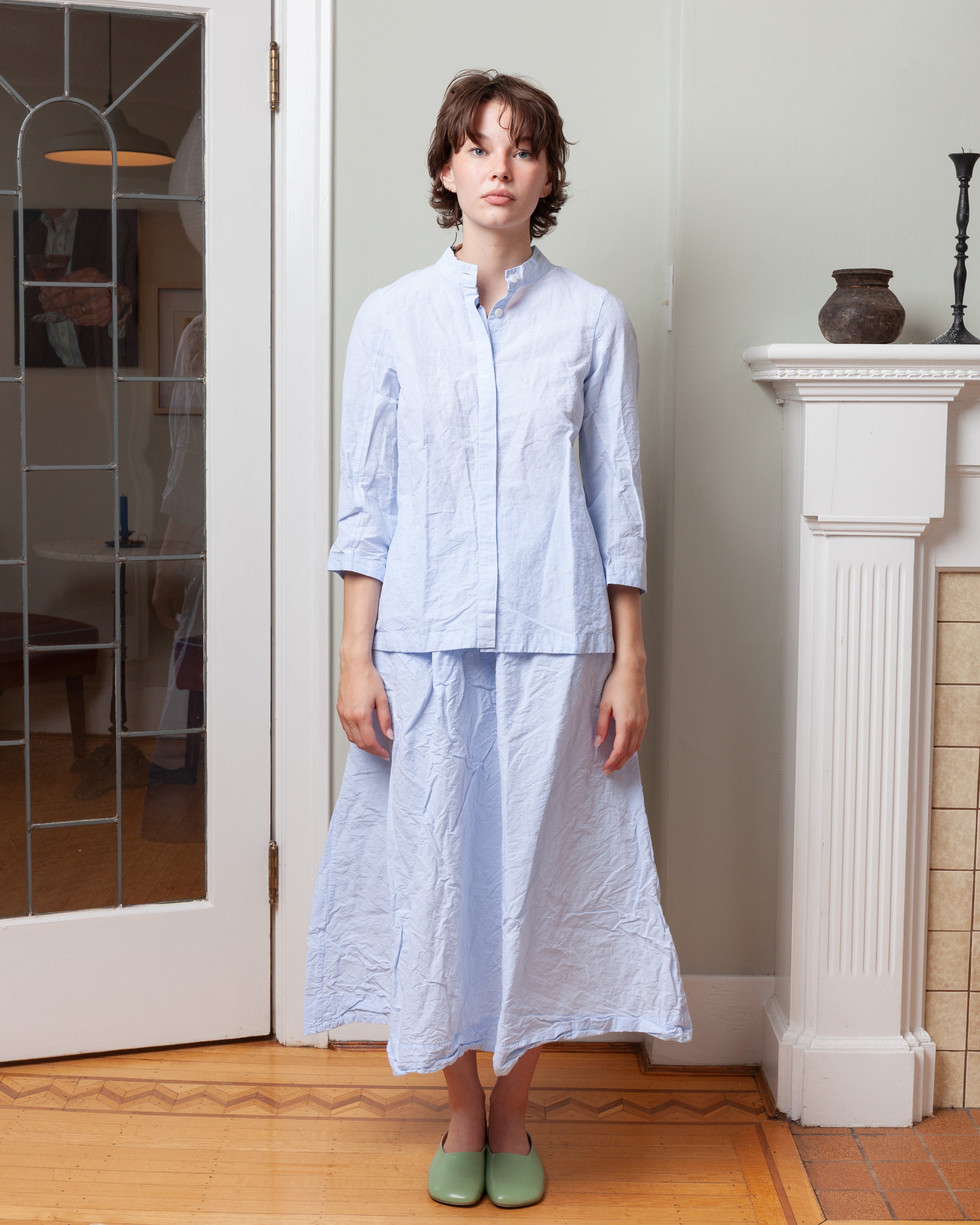 Bergfabel-Ada Shirt - Azur-Shirts-Boboli-Vancouver-Canada