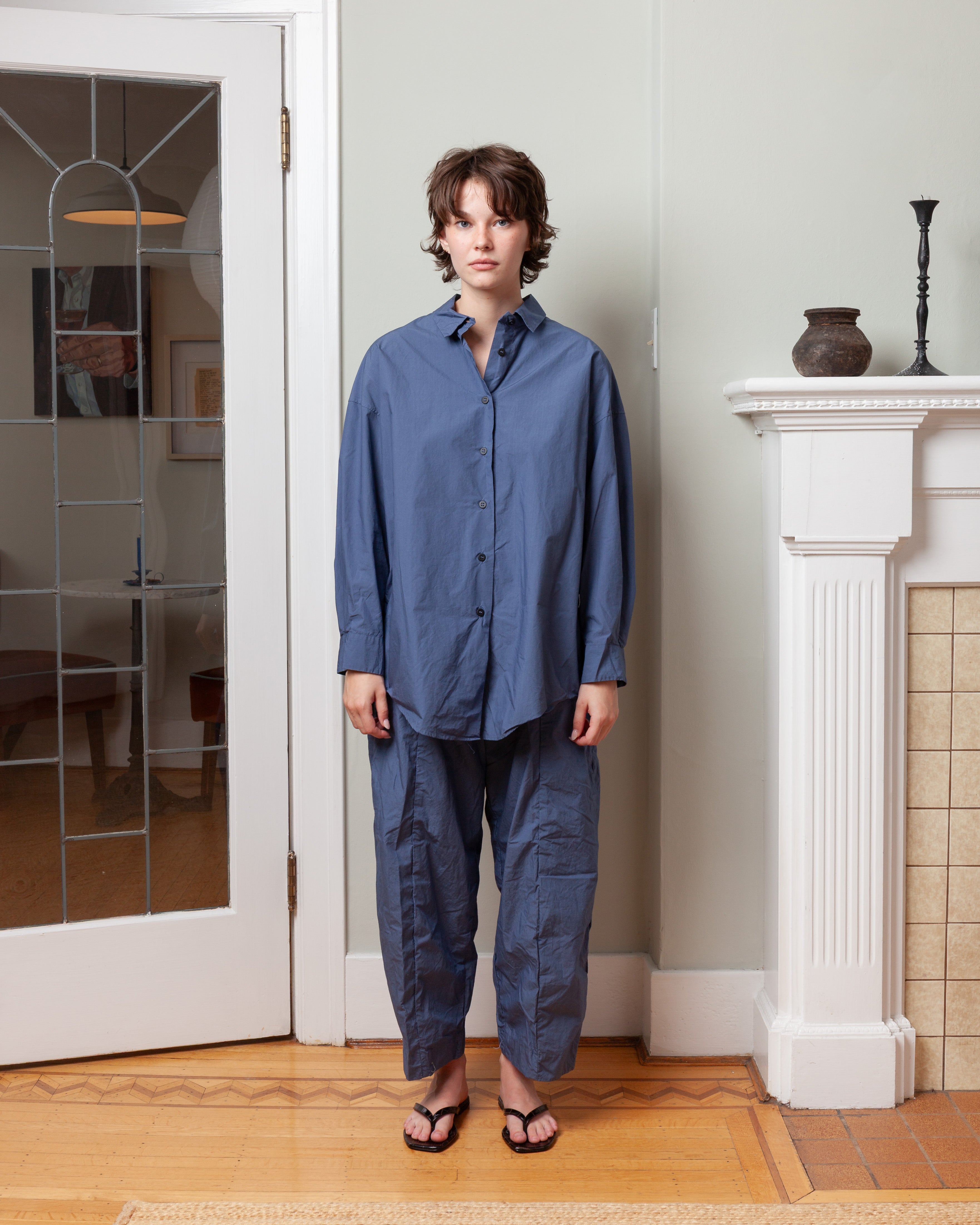 Bergfabel-June Shirt - Blue-Shirts-Boboli-Vancouver-Canada