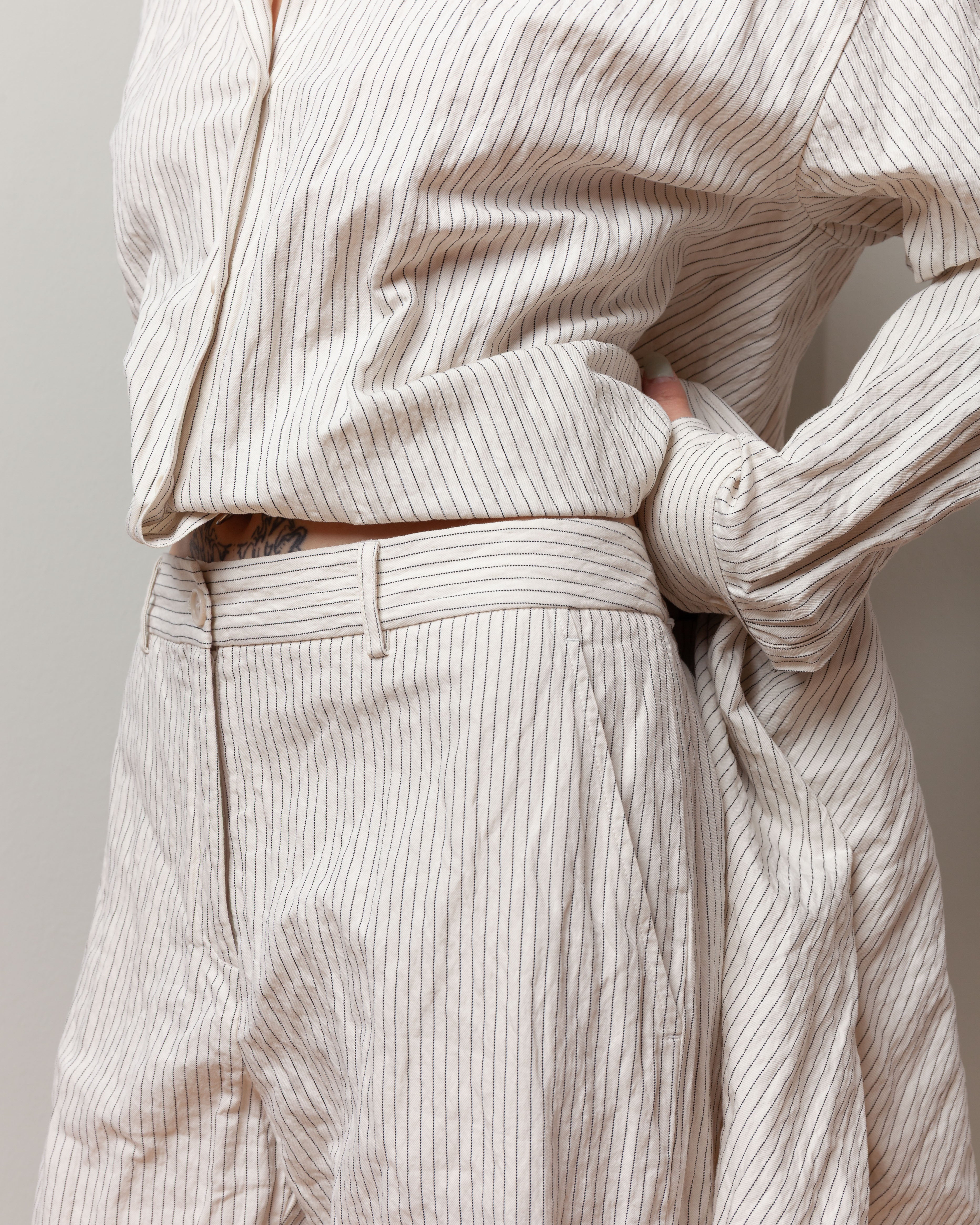 Aspesi-Women Long Trousers - Natural-Pants-Boboli-Vancouver-Canada