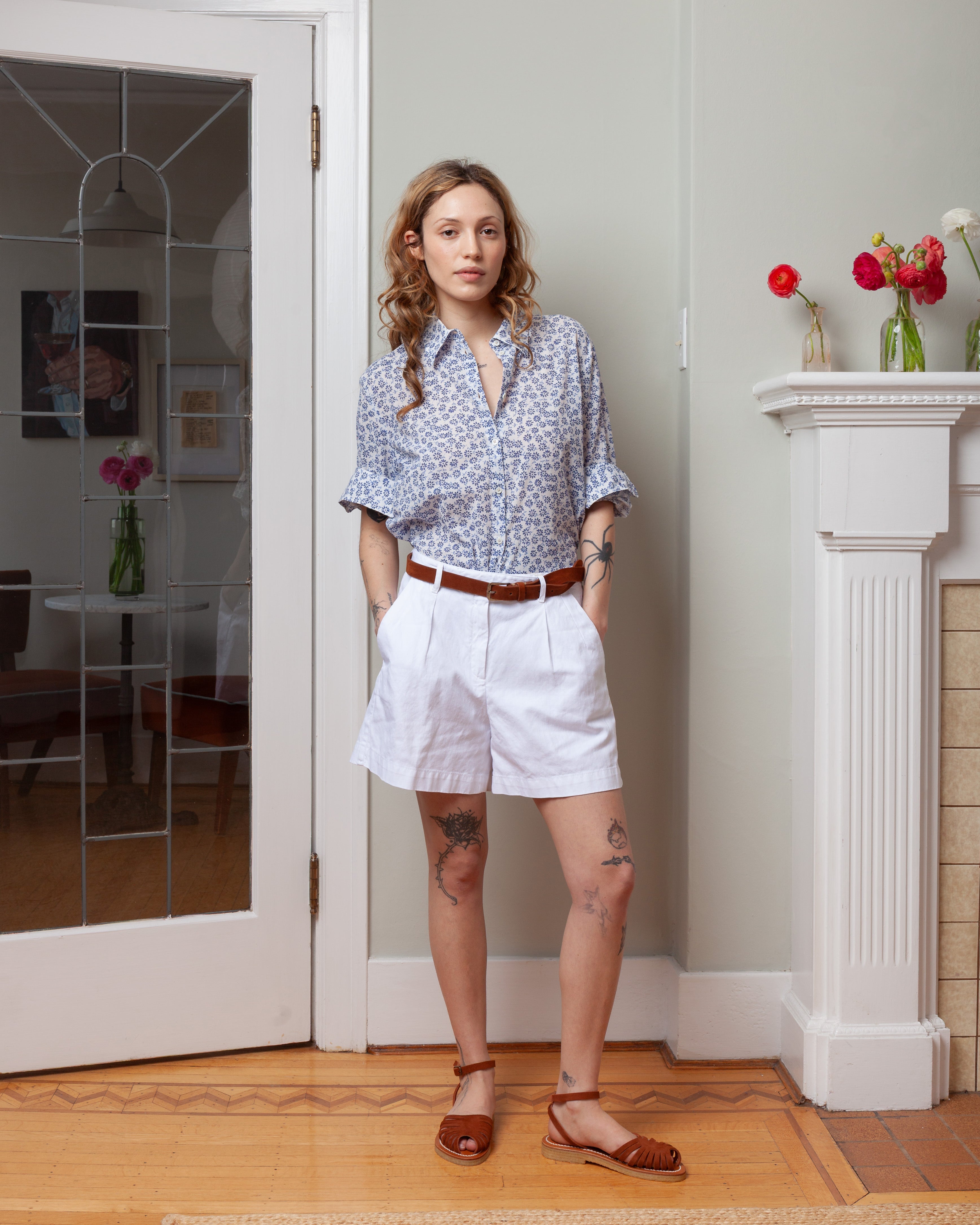 Anna Shirt - Midnight Blue