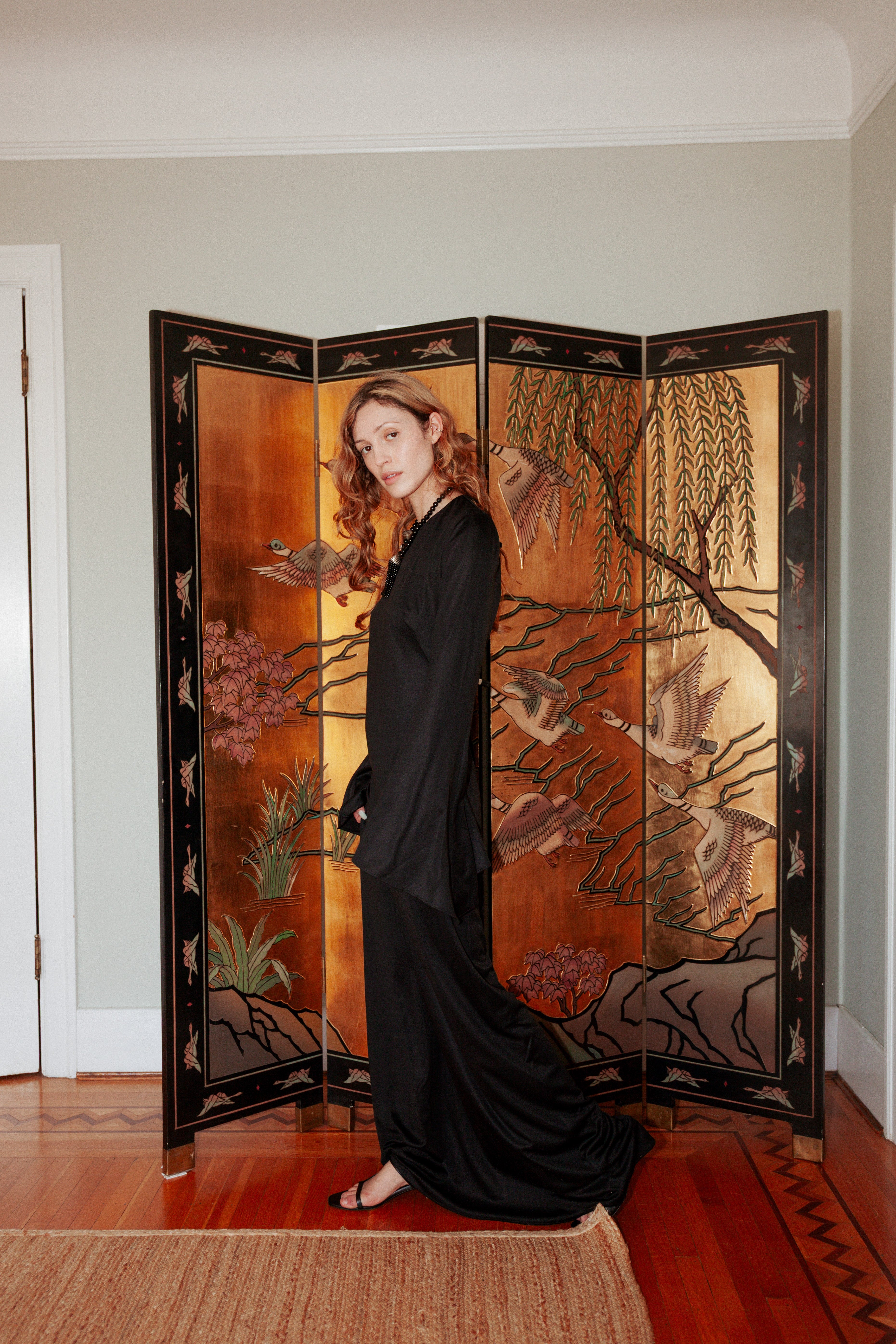 Gabriela Hearst-Imara Dress - Black-Dresses-Boboli-Vancouver-Canada