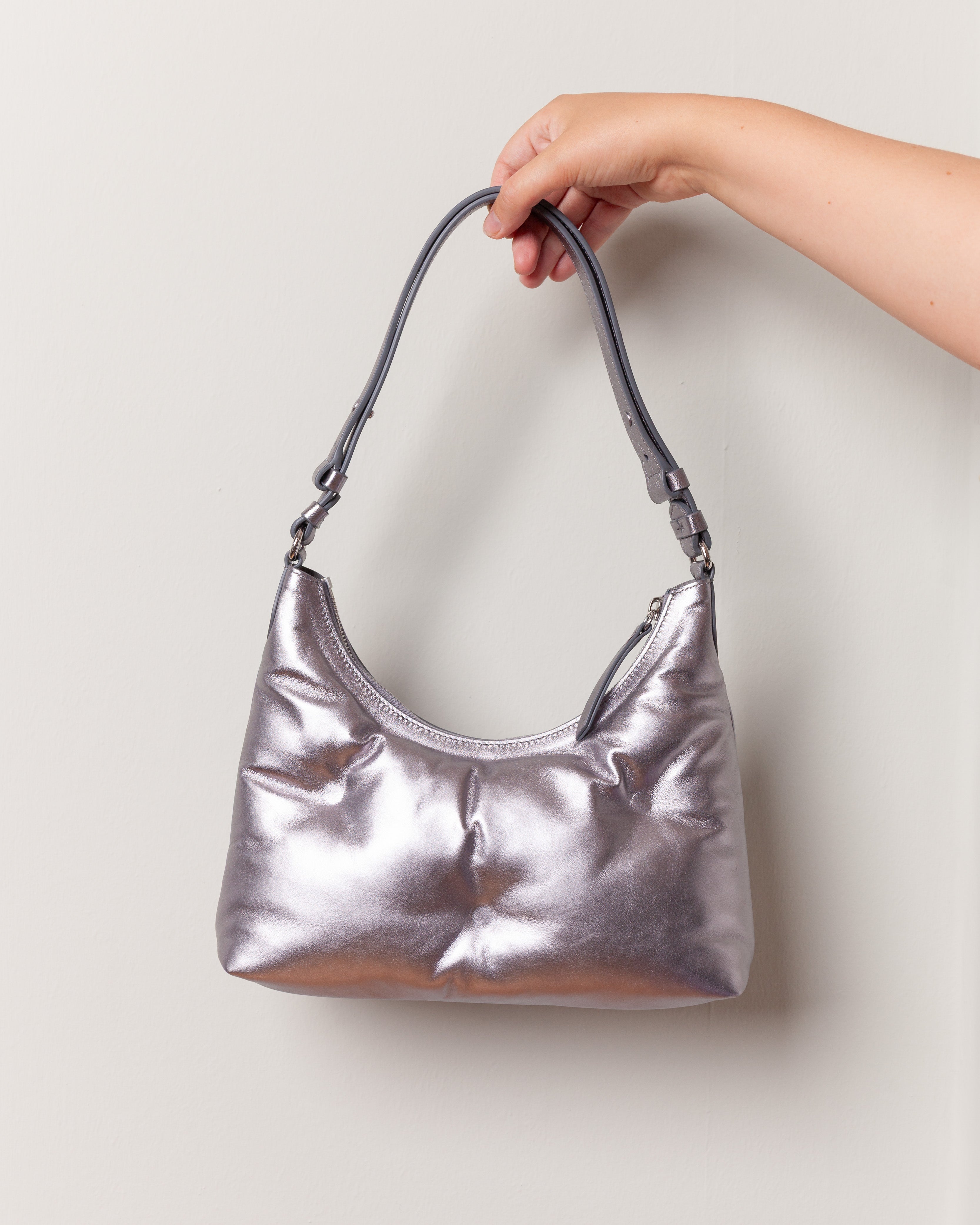 Glam Slam Hobo Small - Silver