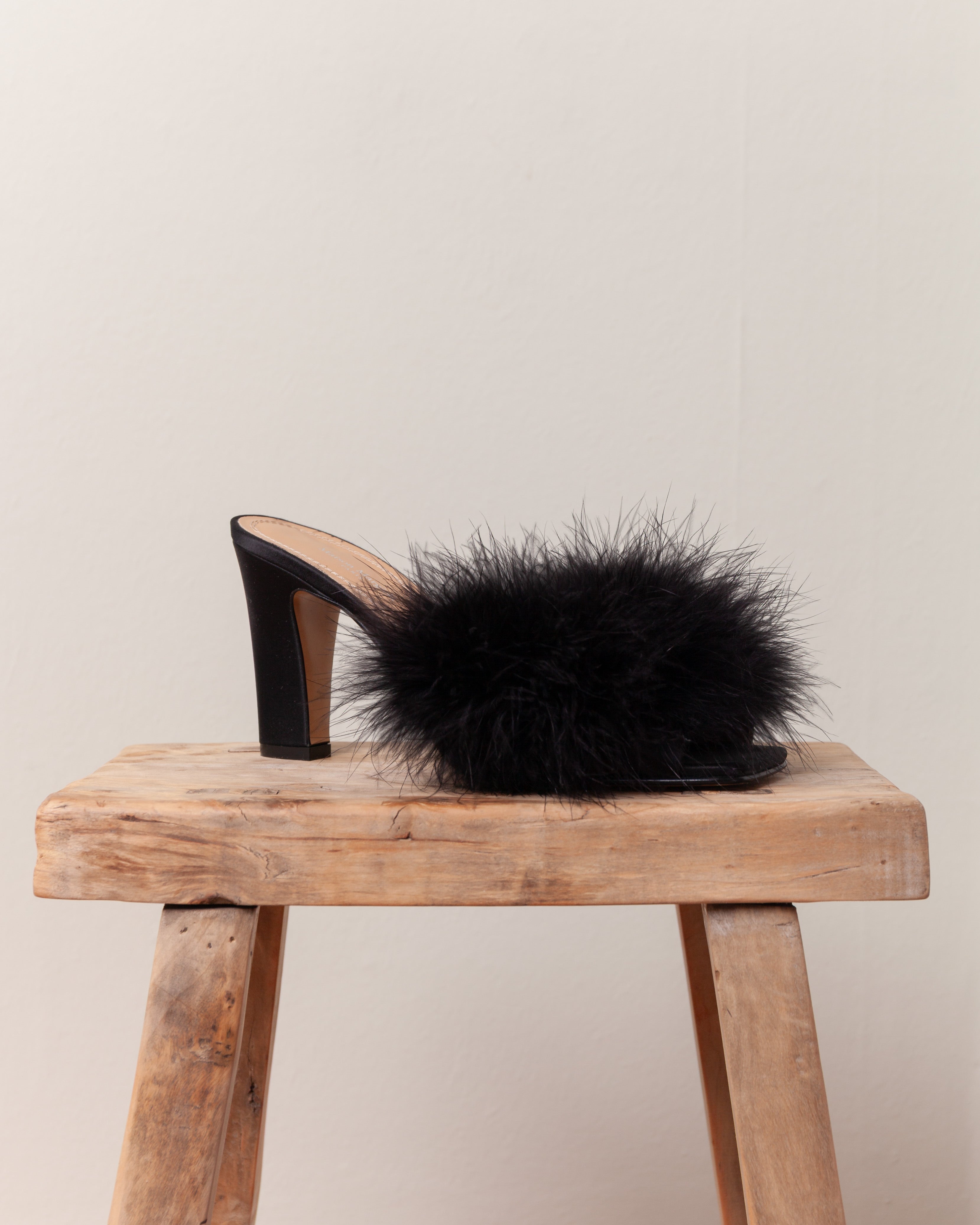 Feather Mule - Black