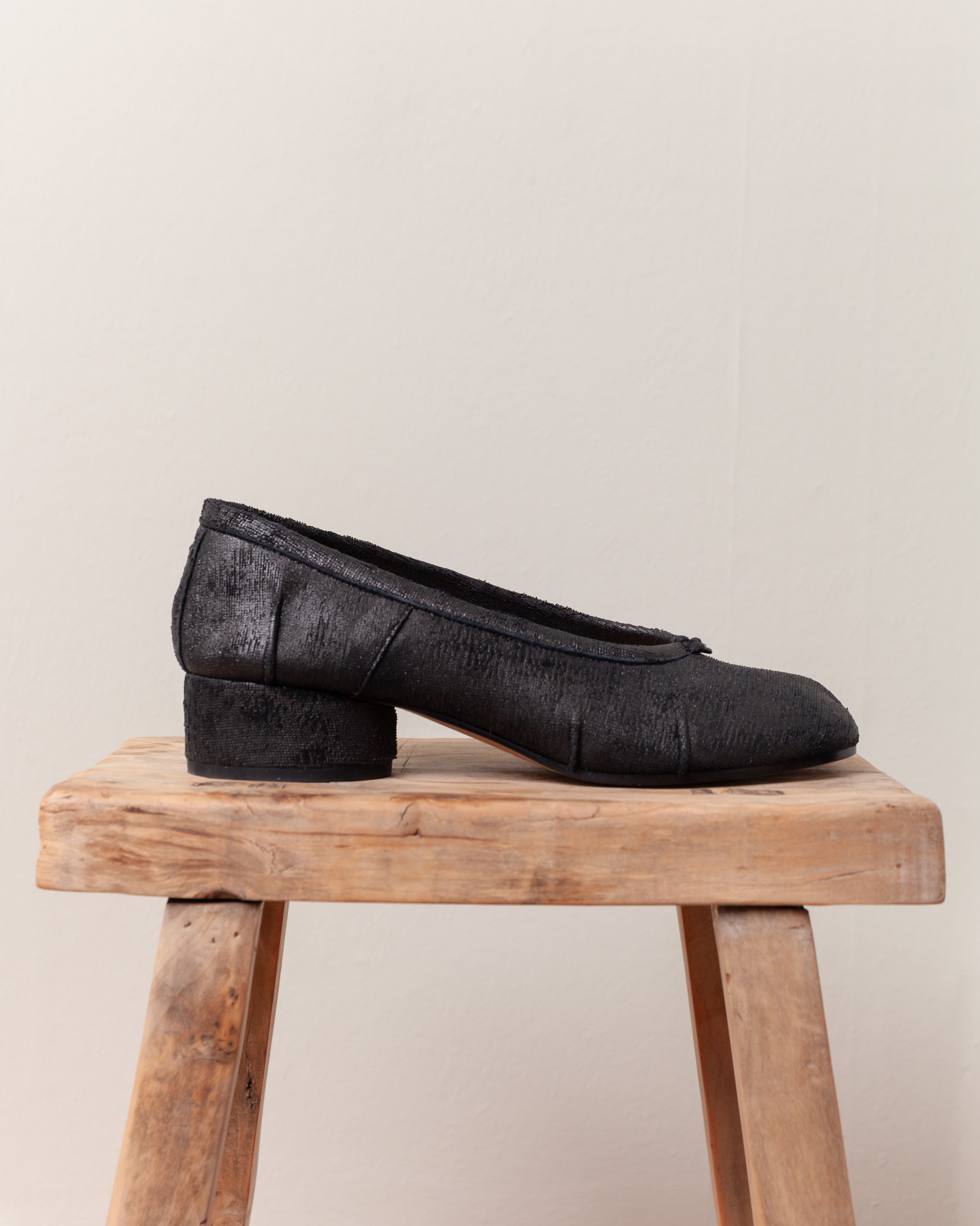 Maison Margiela-Tabi New Ballerina - Black-Shoes-Boboli-Vancouver-Canada