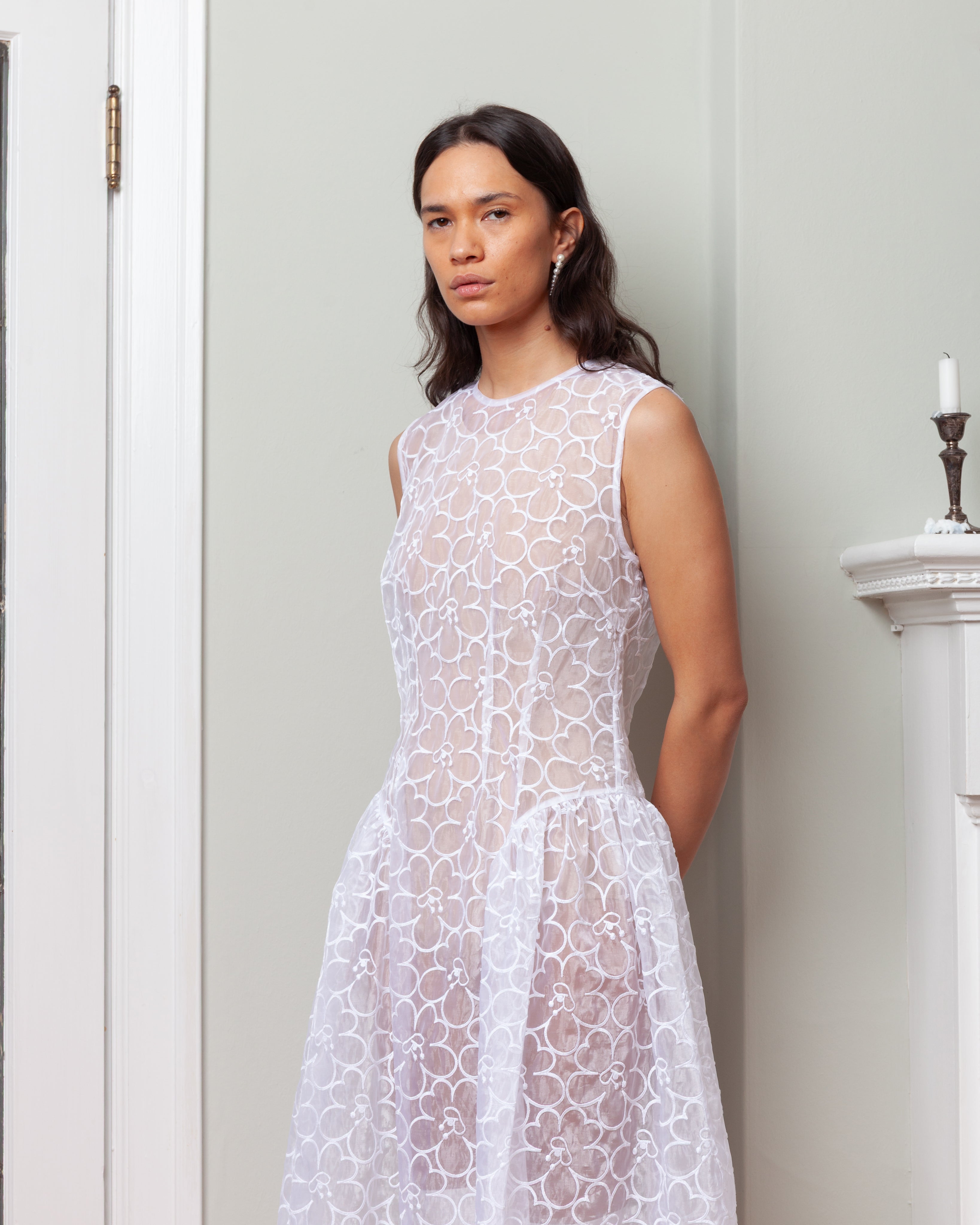 Cate Dress - White