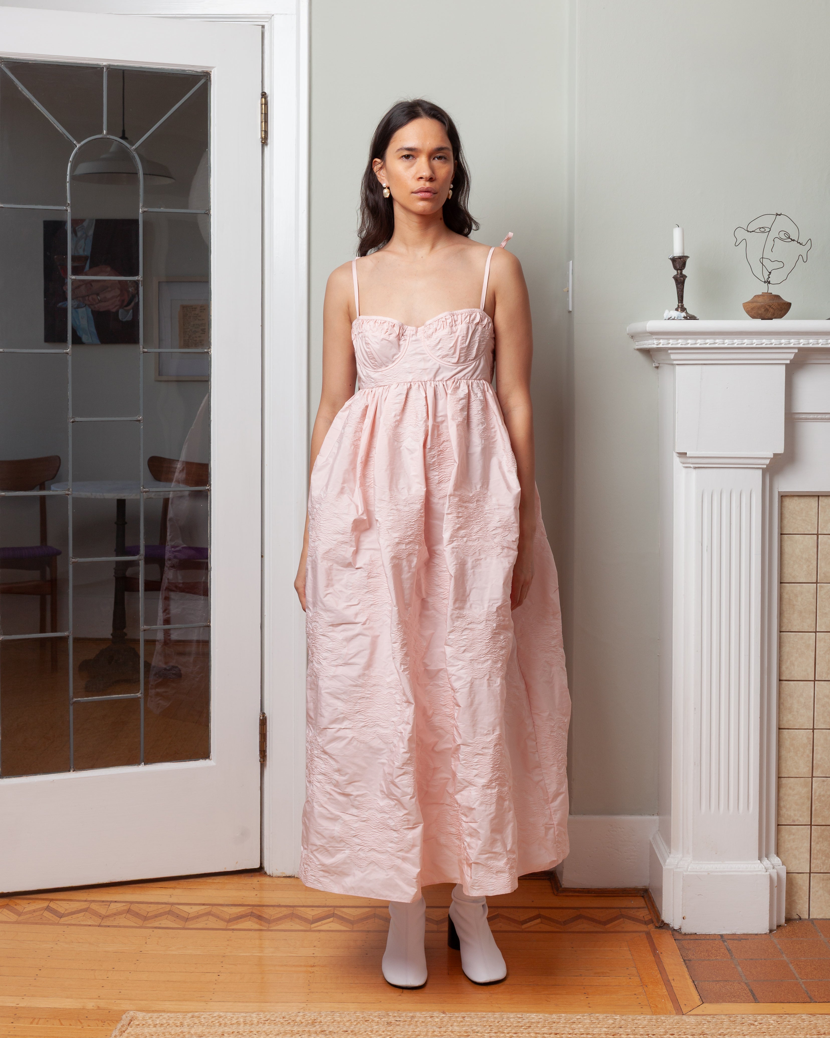 Alena Dress - Blush Pink