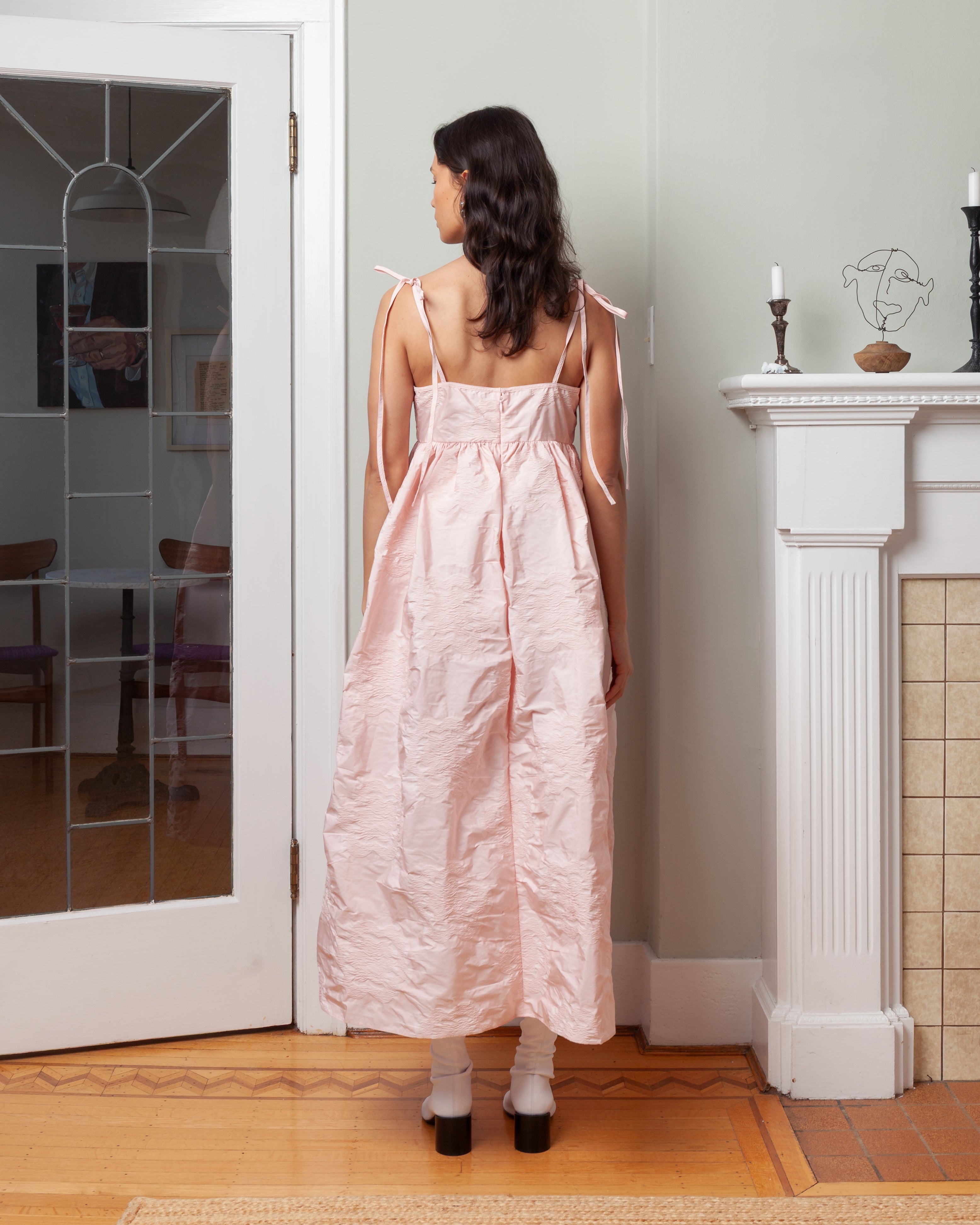 Alena Dress - Blush Pink