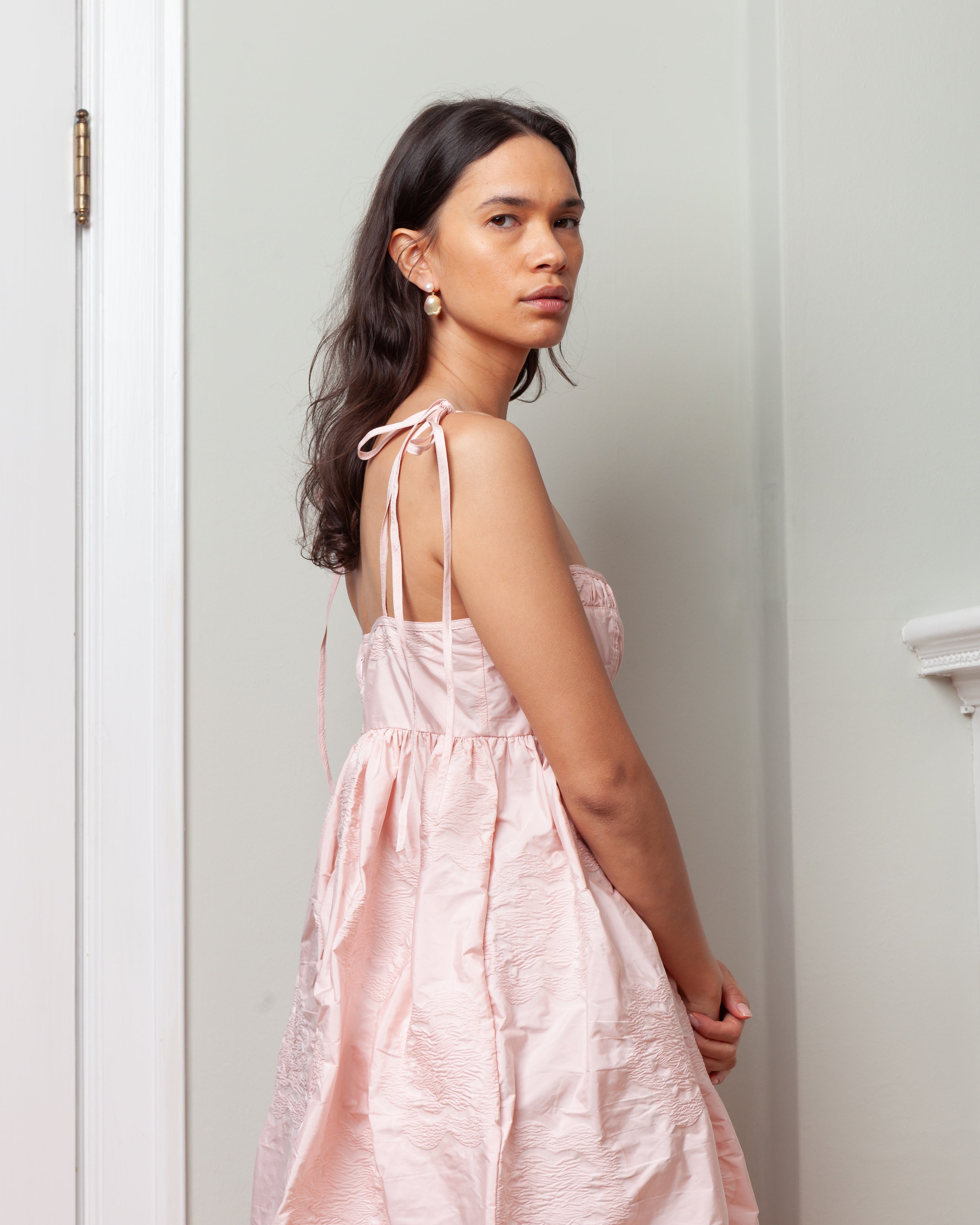 Alena Dress - Blush Pink