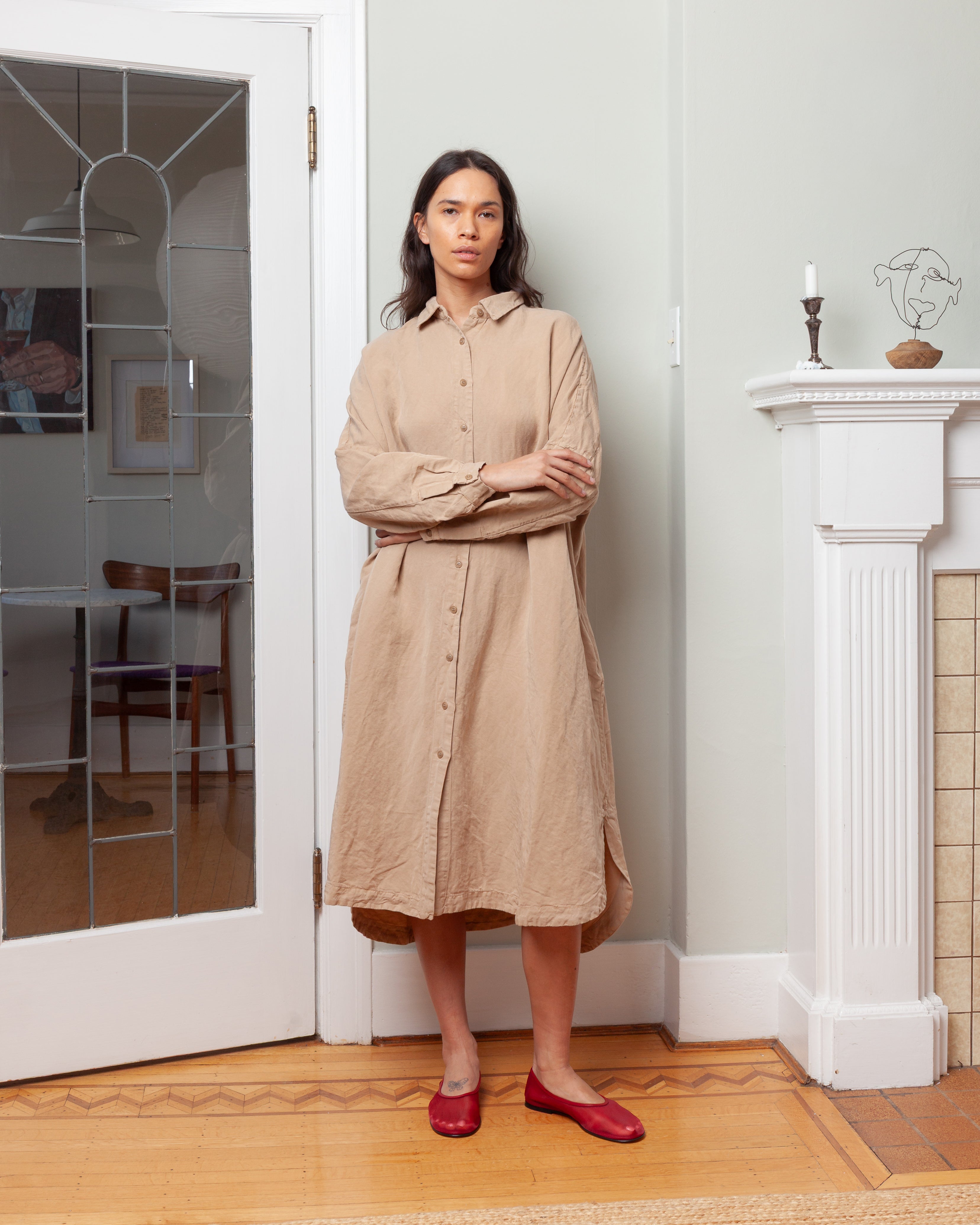 Casey Casey-Yuki Dress - Tuareg - Jute-Dresses-Boboli-Vancouver-Canada