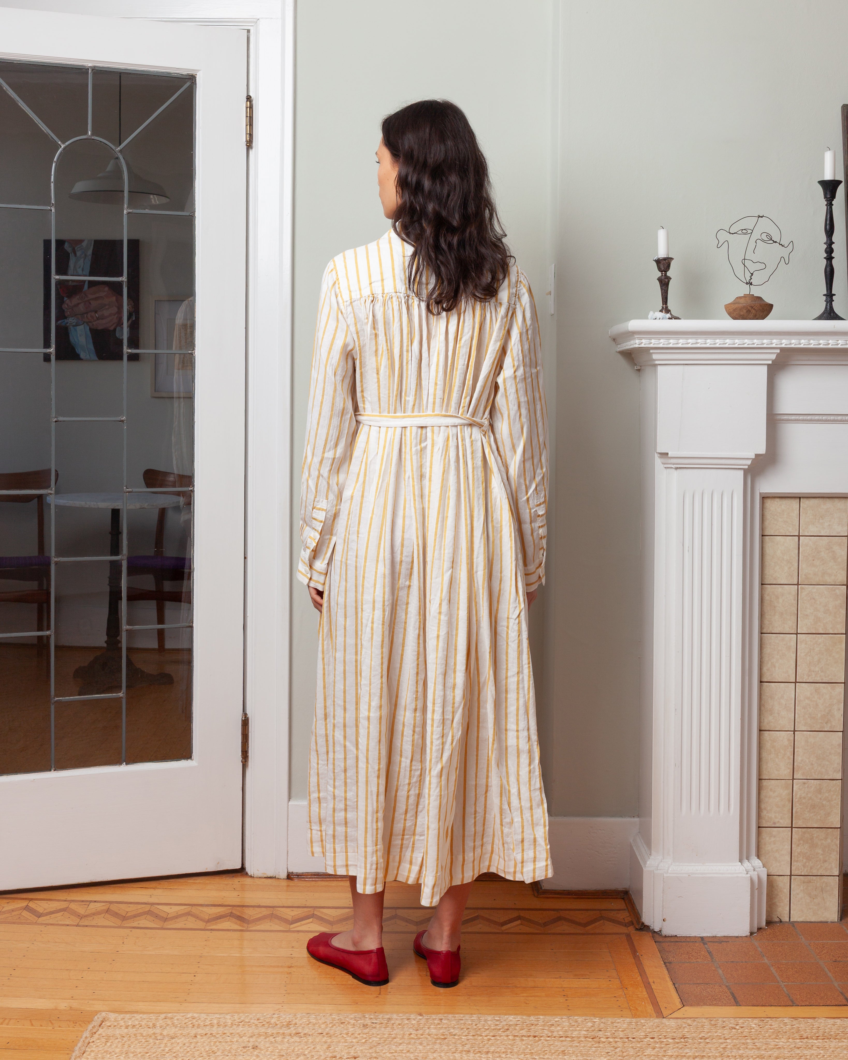 Casey Casey-Colette Dress - Liney - Stripe-Dresses-Boboli-Vancouver-Canada