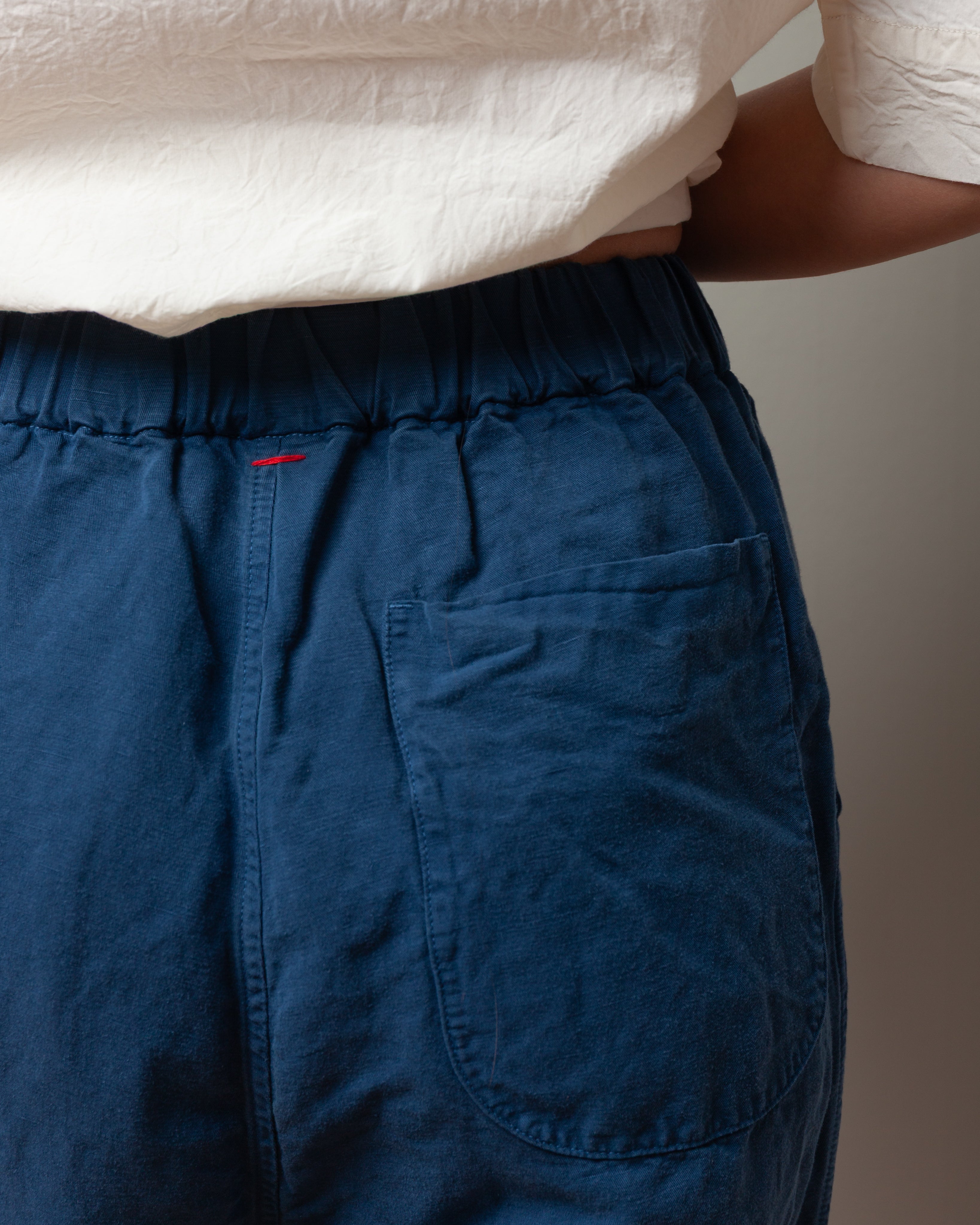 Casey Casey-Fabi Pant - Tuareg - Blue-Pants-Boboli-Vancouver-Canada