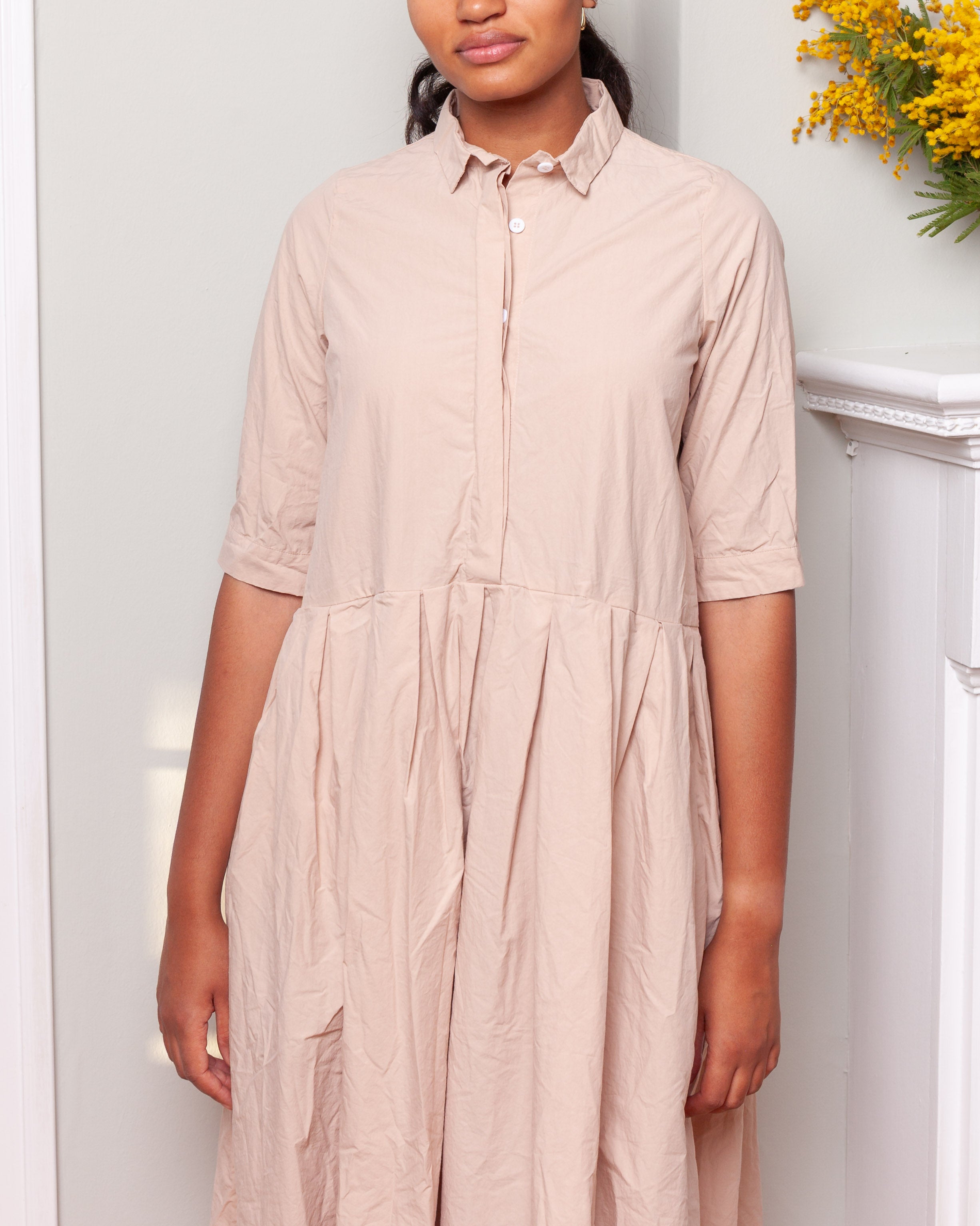 Lena Dress - Dusty Pink