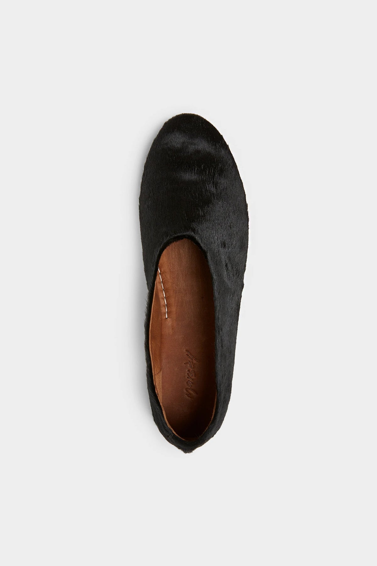 Marsèll-Coltellaccio - Ballerina-P Pelle Vitello Pelo Corto Nero-Shoes-Boboli-Vancouver-Canada