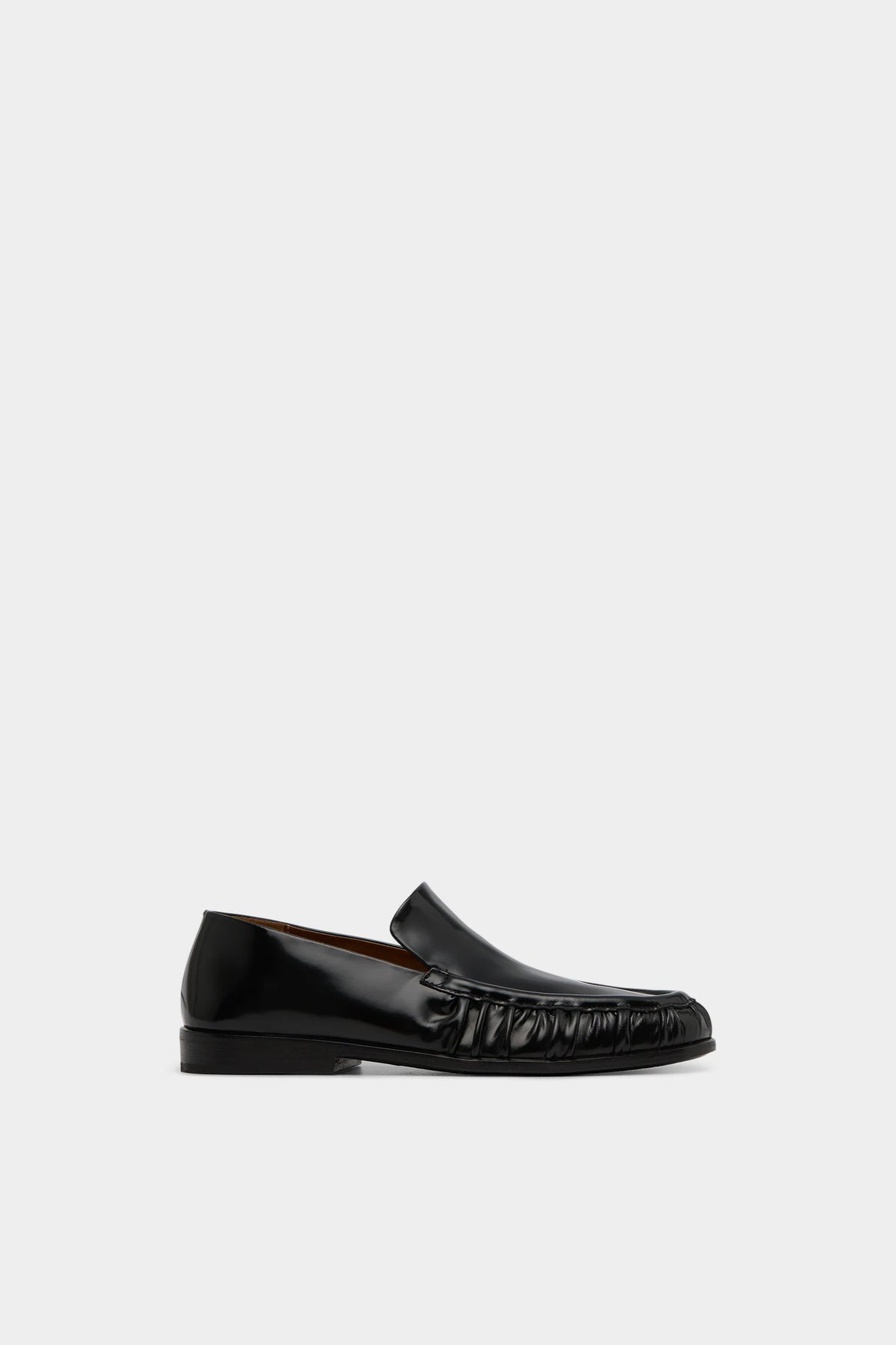 Marsèll-Mocassino - Mocassino-P Pelle Vitello Verniciata Opaca Nero-Shoes-Boboli-Vancouver-Canada