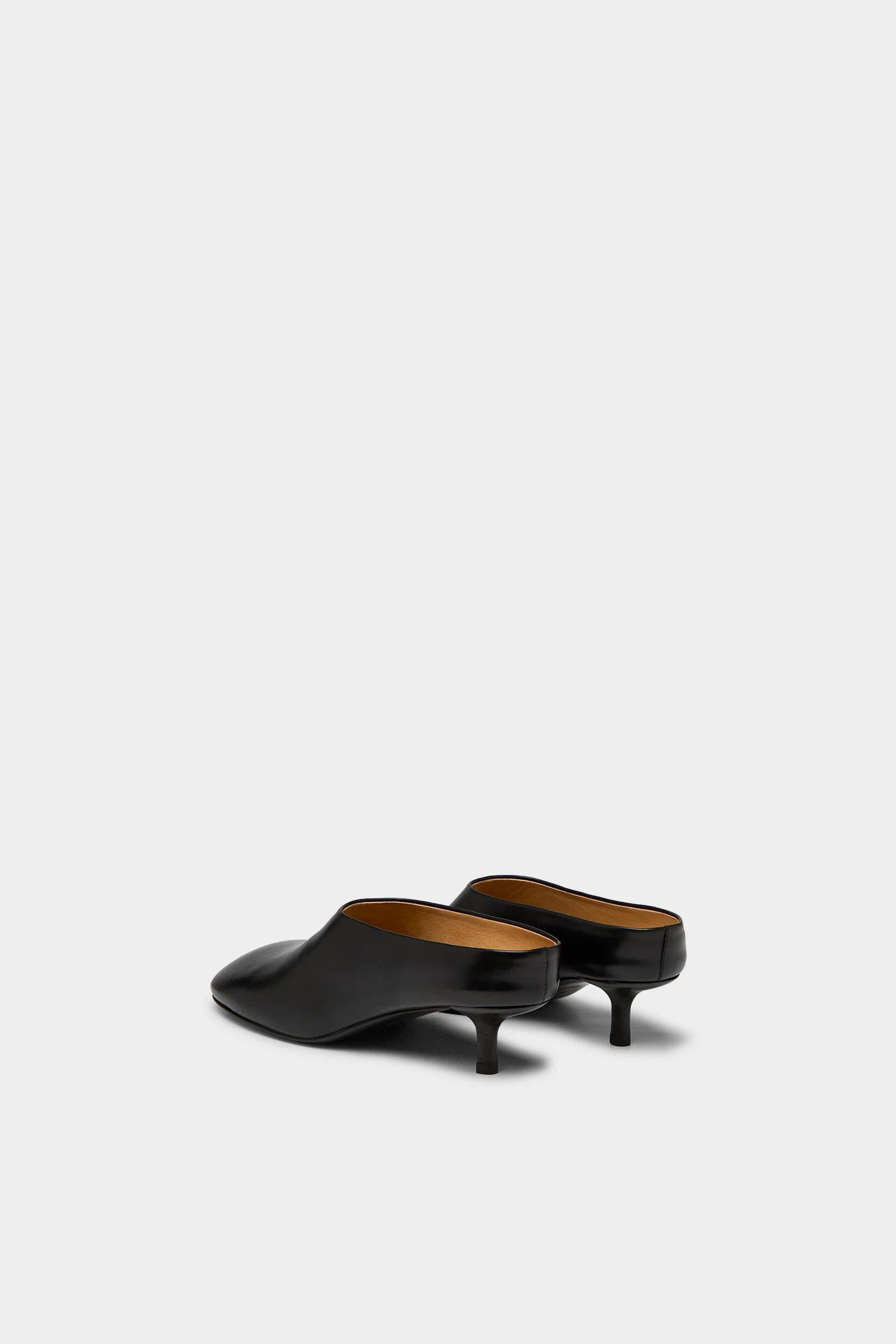 Marsell-Cotama Leather Mule - Black-Shoes-Boboli-Vancouver-Canada