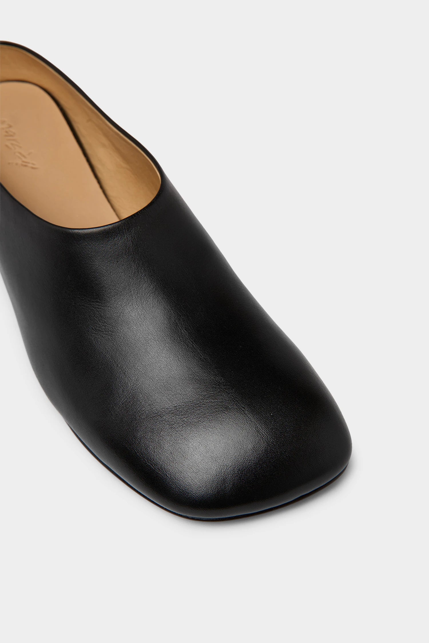 Marsell-Cotama Leather Mule - Black-Shoes-Boboli-Vancouver-Canada