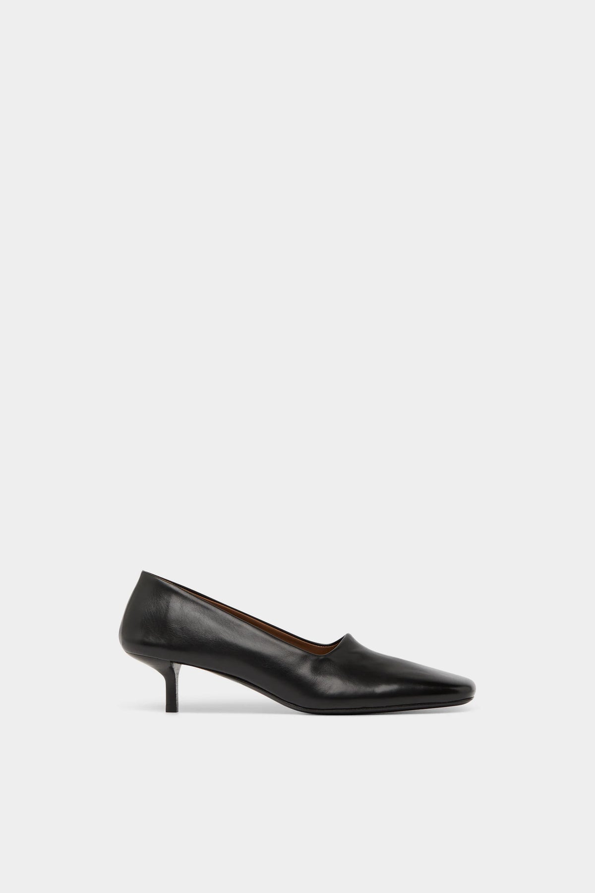 Marsèll-Spazzola - Decollete-P Pelle Vitello Liscia Straccio Nero-Shoes-Boboli-Vancouver-Canada