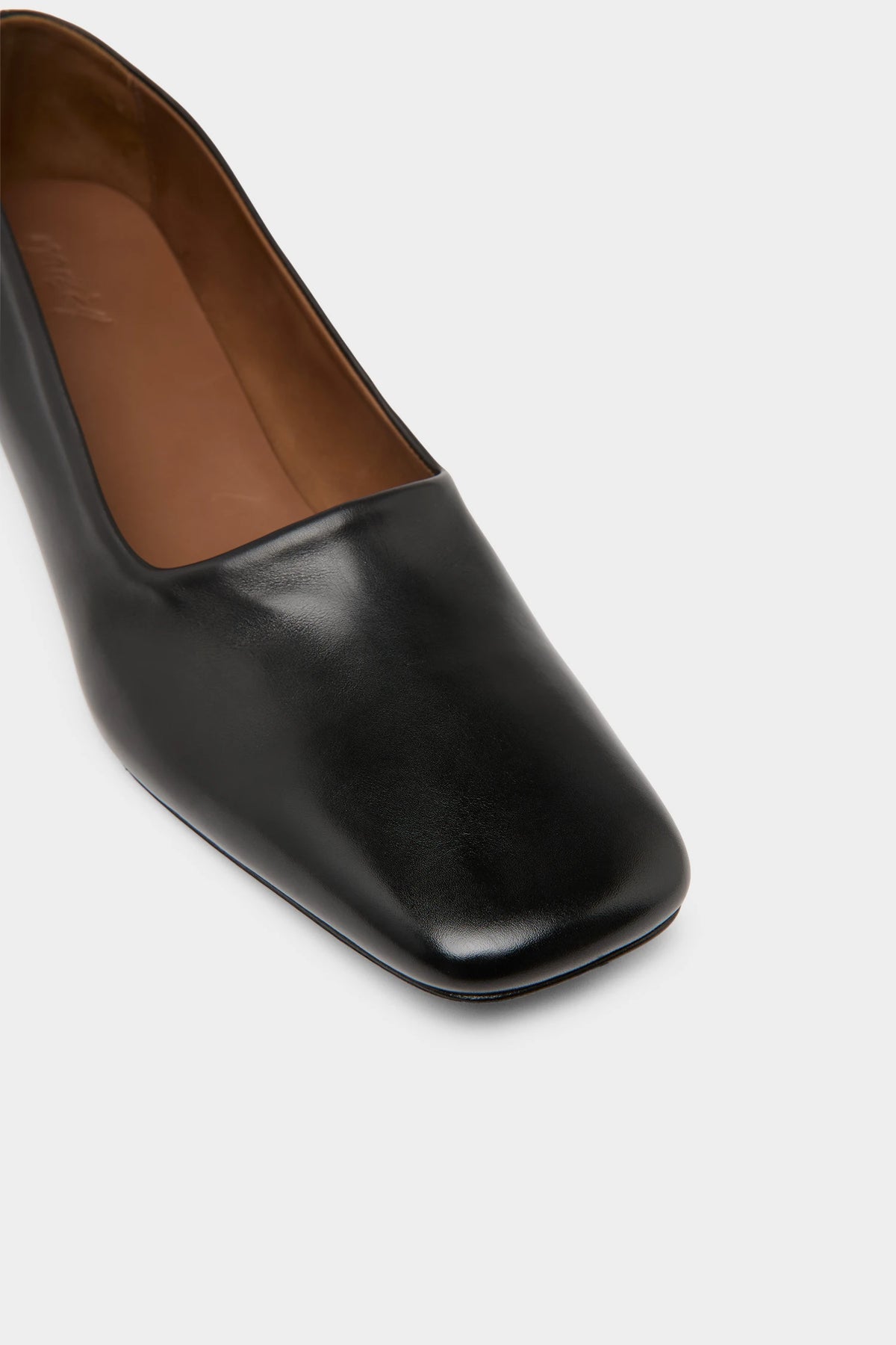 Marsèll-Spazzola - Decollete-P Pelle Vitello Liscia Straccio Nero-Shoes-Boboli-Vancouver-Canada