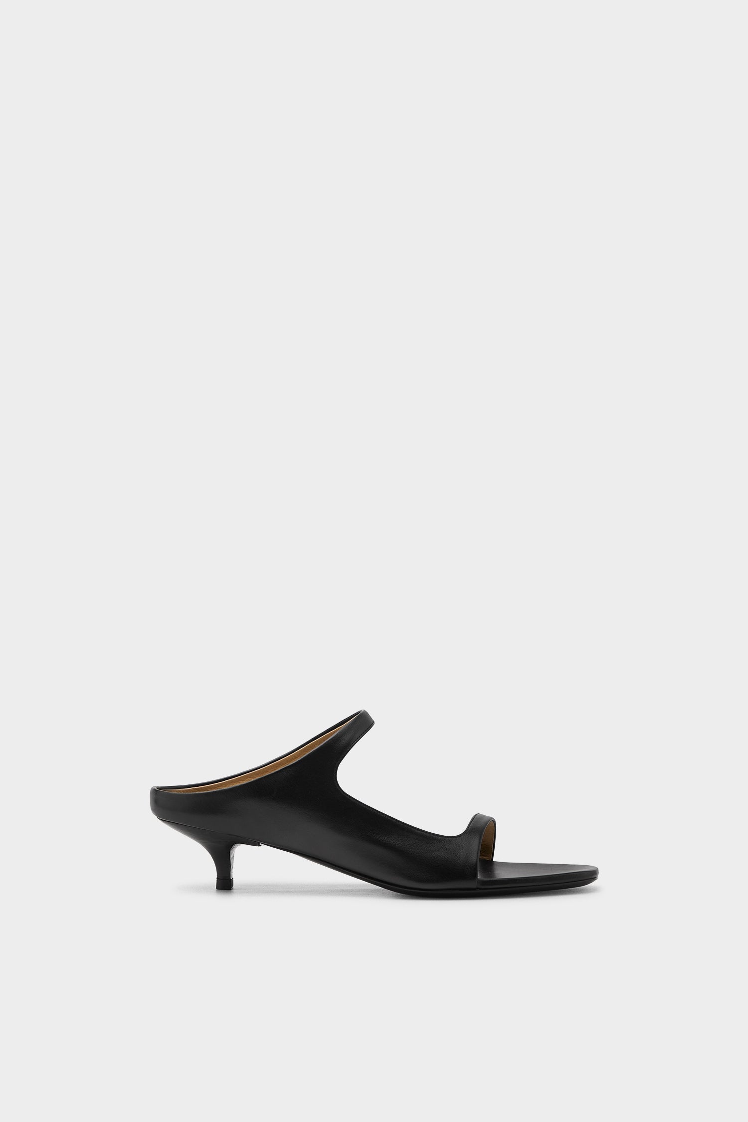Marsell-Fiuto Leather Sandal - Black-Shoes-Boboli-Vancouver-Canada