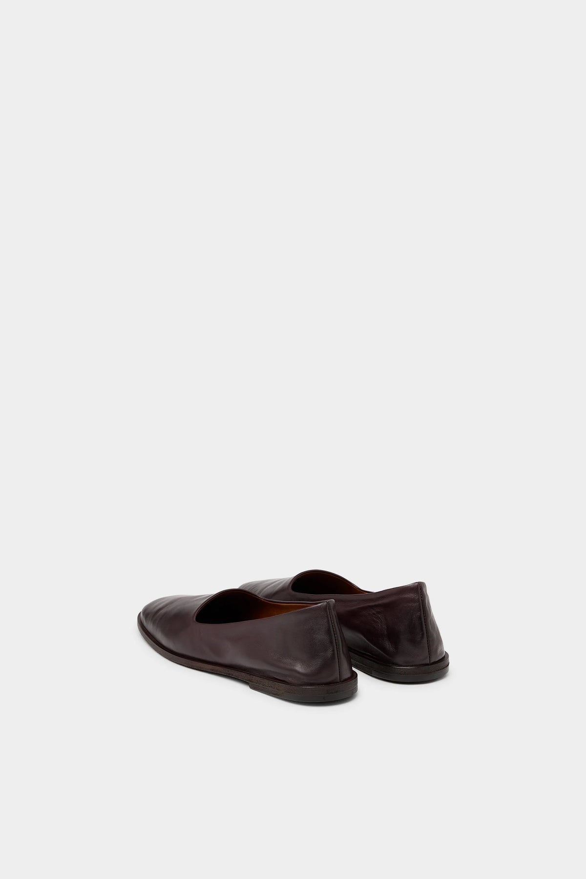 Marsèll-Stesa - Pantofola-P Pelle Vitello Liscia Lucida Cioccovino-Shoes-Boboli-Vancouver-Canada