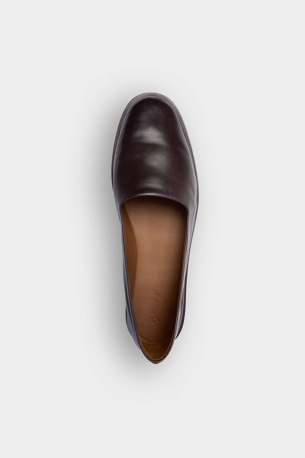 Marsèll-Stesa - Pantofola-P Pelle Vitello Liscia Lucida Cioccovino-Shoes-Boboli-Vancouver-Canada