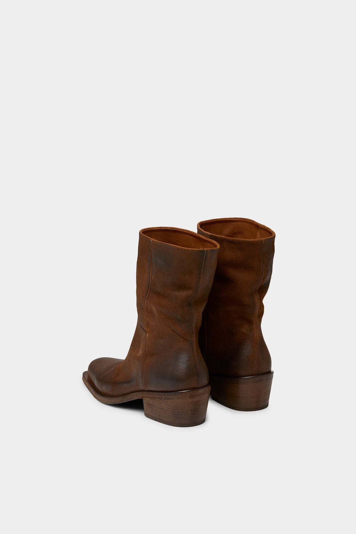 Marsèll-Tex-Tex - Stivale Basso-P Pelle Vitello Rovesciato Oleata Basalto-Boots-Boboli-Vancouver-Canada