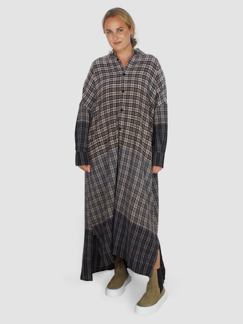 The Trawlerman Dress - Granite
