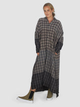 The Trawlerman Dress - Granite