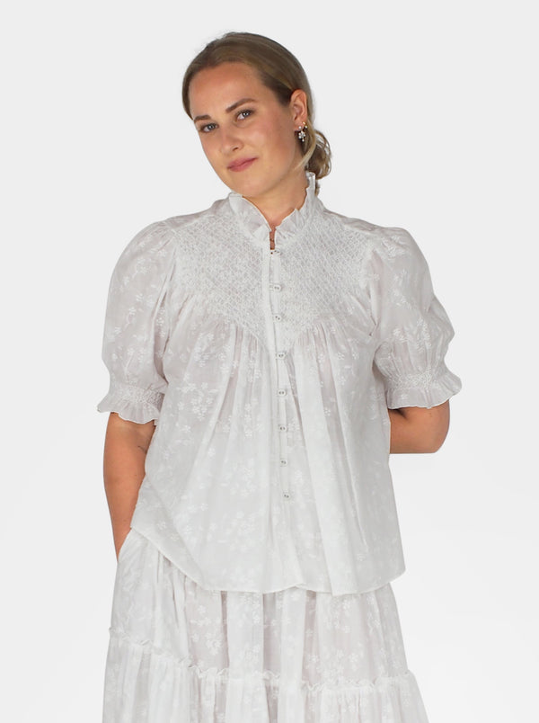Milvia Shirt - Light Sangallo