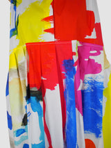 Daniela Gregis-Washed Sleeveless Pinafore Dress - Drawing-Dresses-One Size-Boboli-Vancouver-Canada