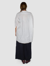 Daniela Gregis-Washed Kora Shirt - Optical White-Shirts-One Size-Boboli-Vancouver-Canada