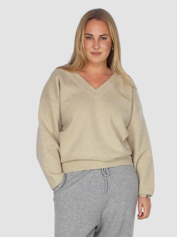 Extreme Cashmere-n°316 Lana - Latte-Sweaters-One Size-Boboli-Vancouver-Canada